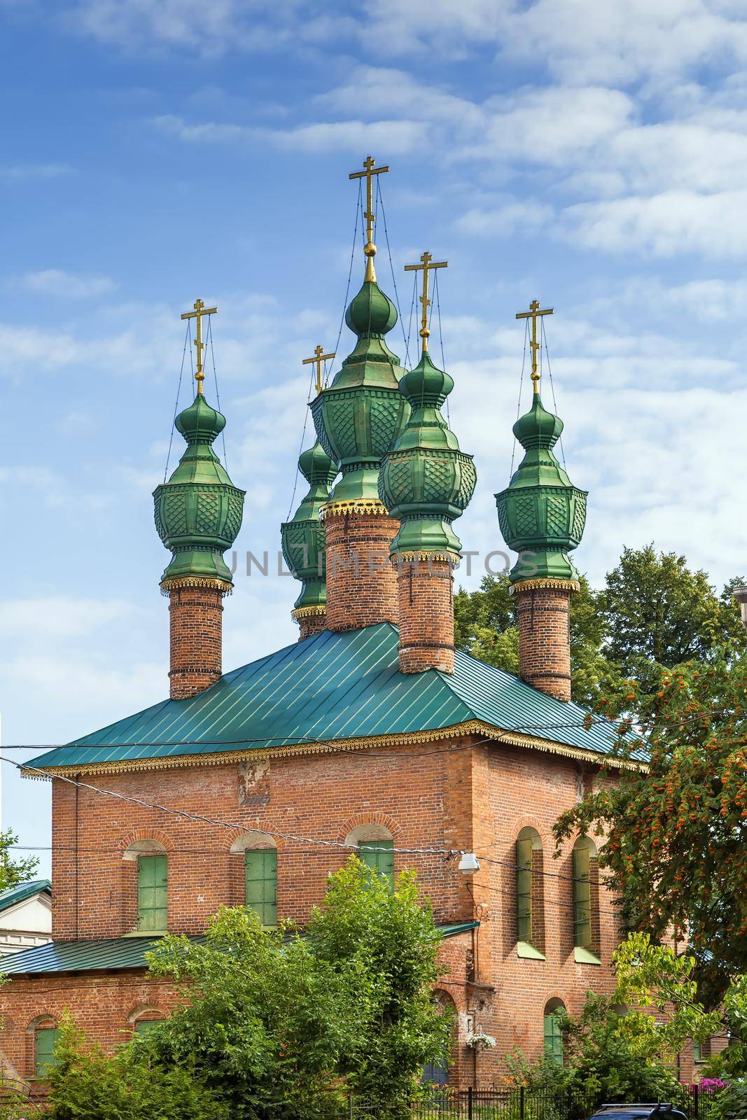 Church of the Annunciation, in Yaroslavl city center, Russia