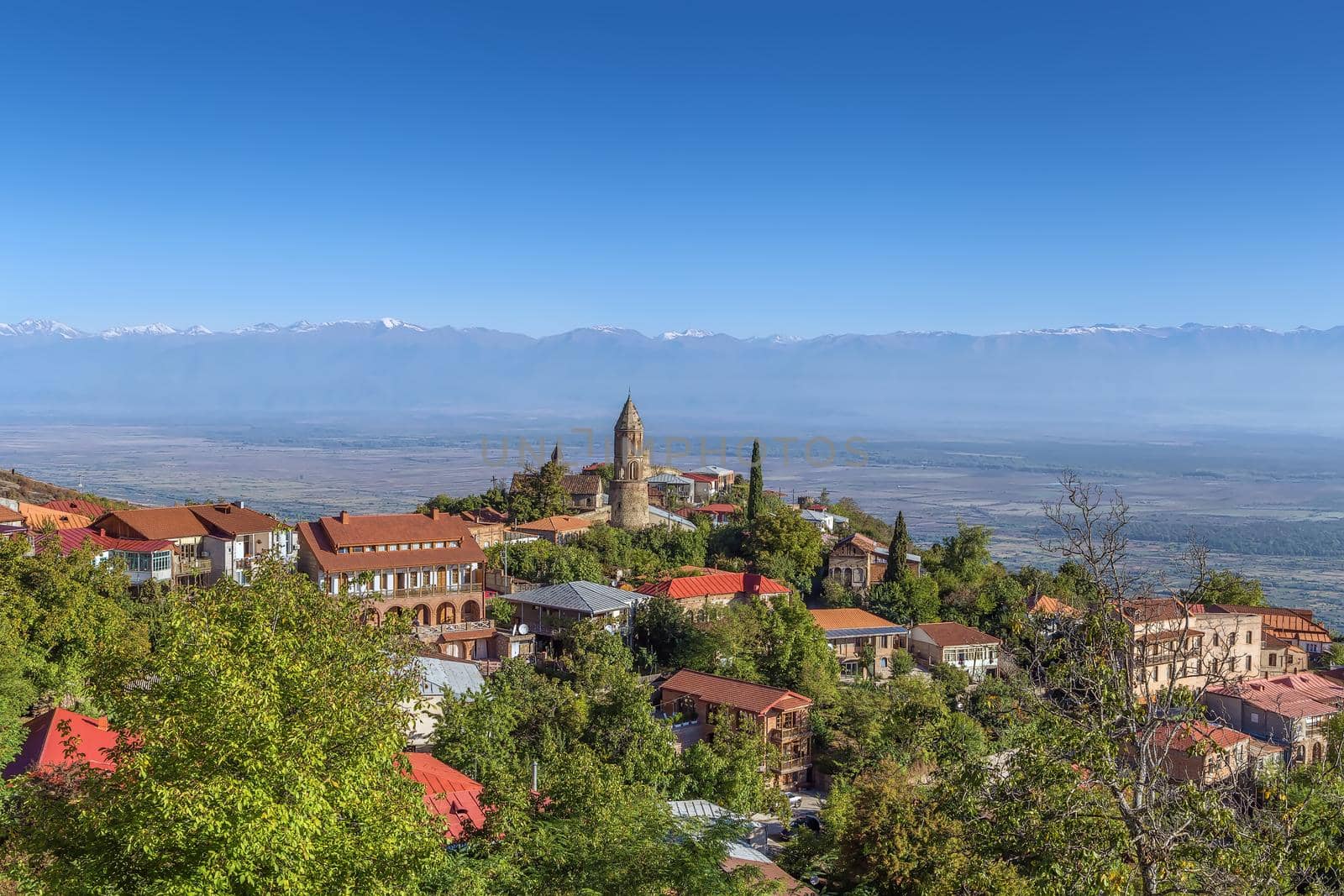 View of Signagi, Georgia by borisb17