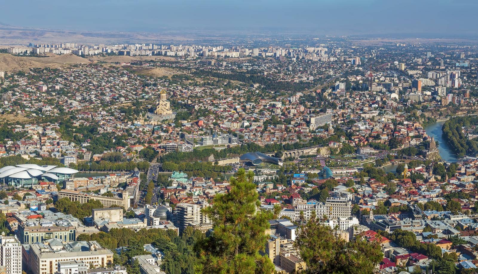 View of Tbilisi, Georgia by borisb17