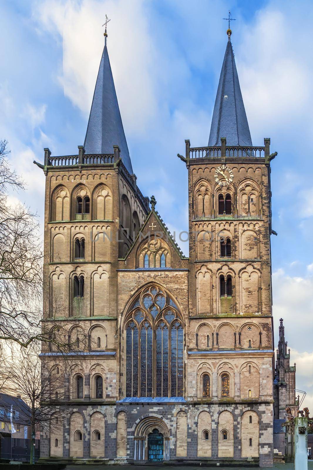 Xanten Cathedral, sometimes called St. Victor's Cathedral is a Roman Catholic church situated in Xanten, North Rhine-Westphalia, Germany