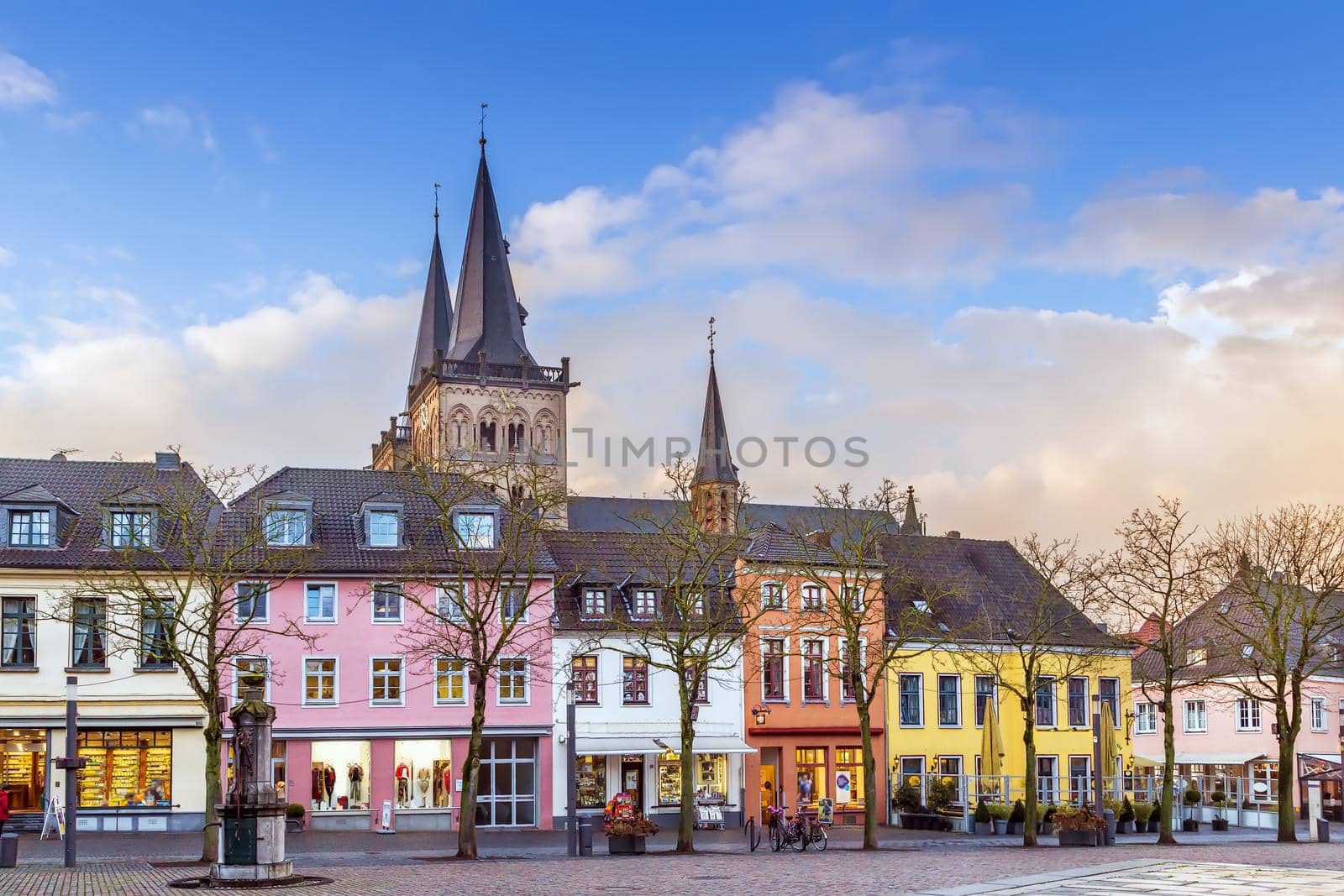 Xanten Market Square, Germany by borisb17
