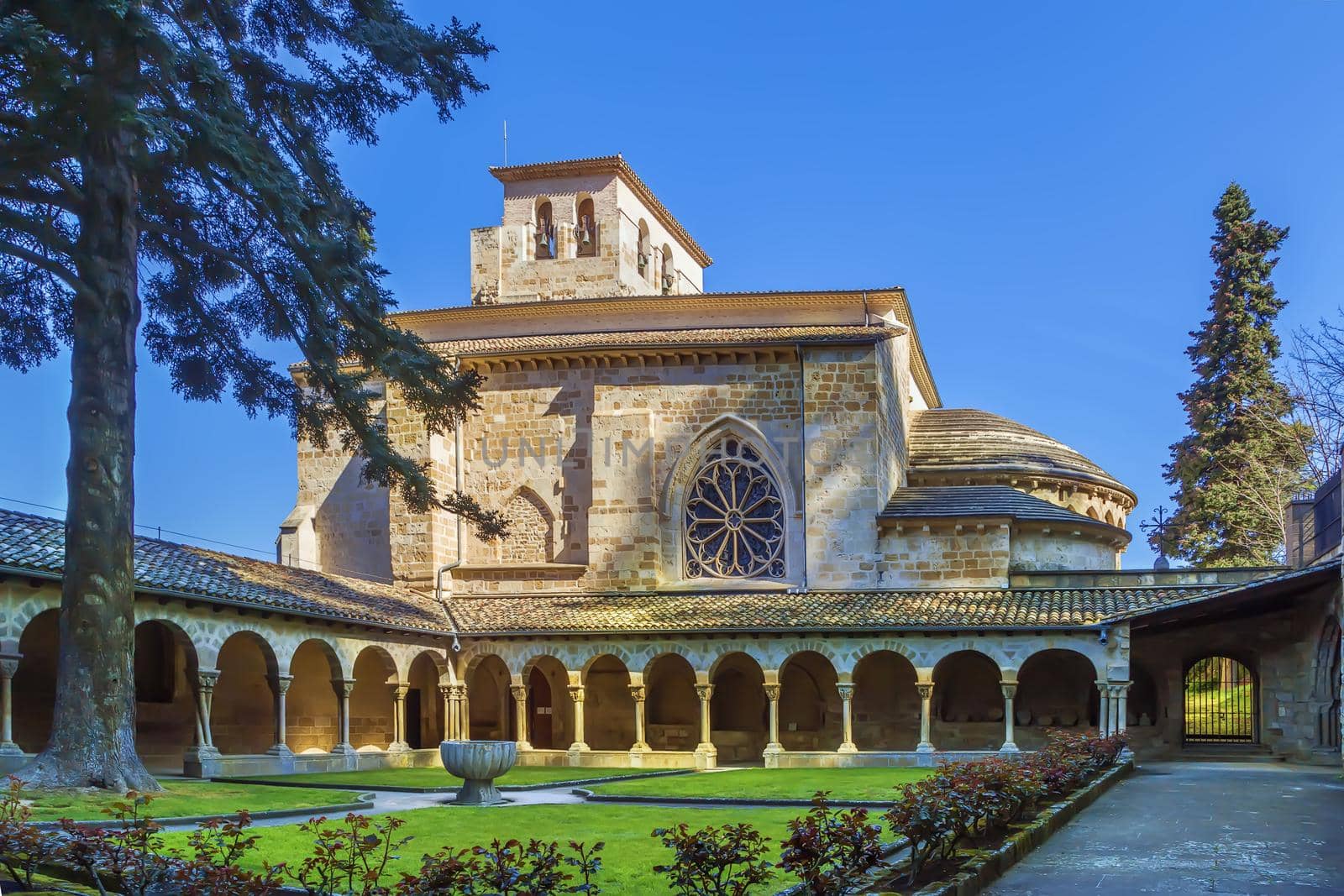 Church of San Pedro de la Rua, Estella, Spain by borisb17