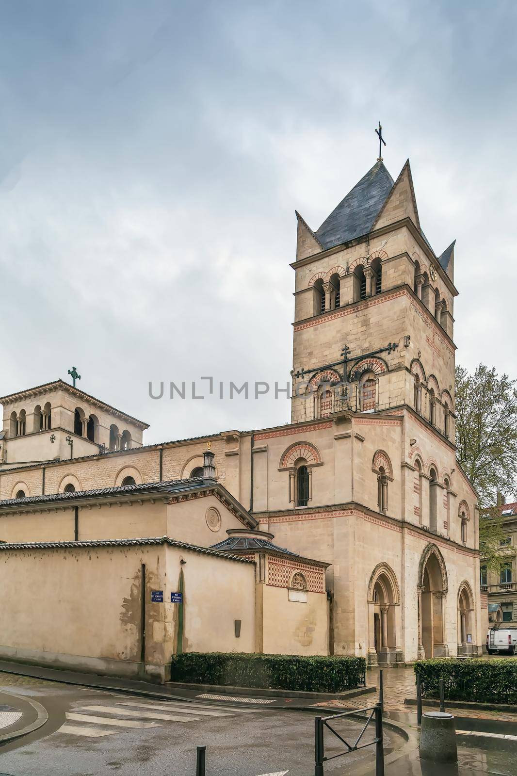 Basilica of Saint-Martin d'Ainay, Lyon, France by borisb17