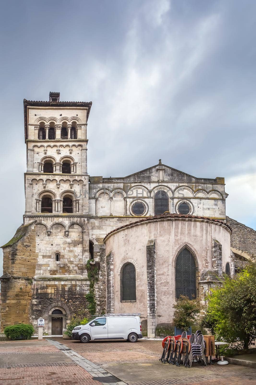 Abbey of St. Andrew was founded in the 8th century in Vienne, France