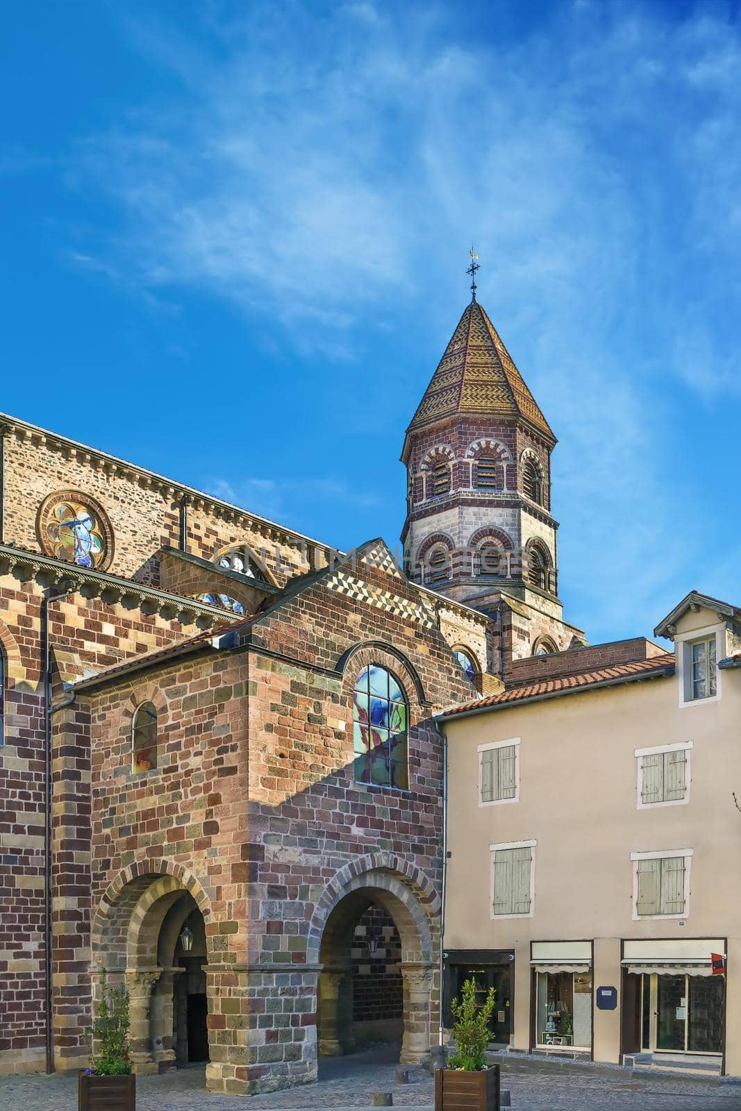 Basilica of Saint Julien, Brioude, France by borisb17