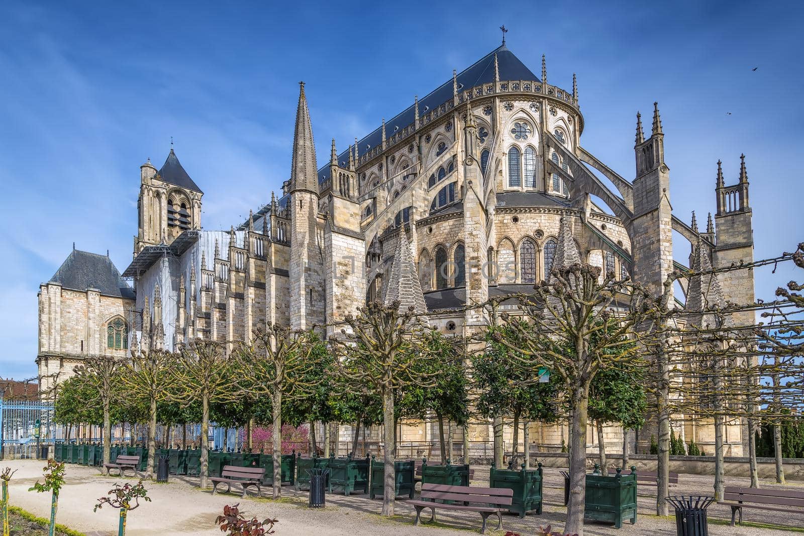 Bourges Cathedral is a Roman Catholic church located in Bourges, France.