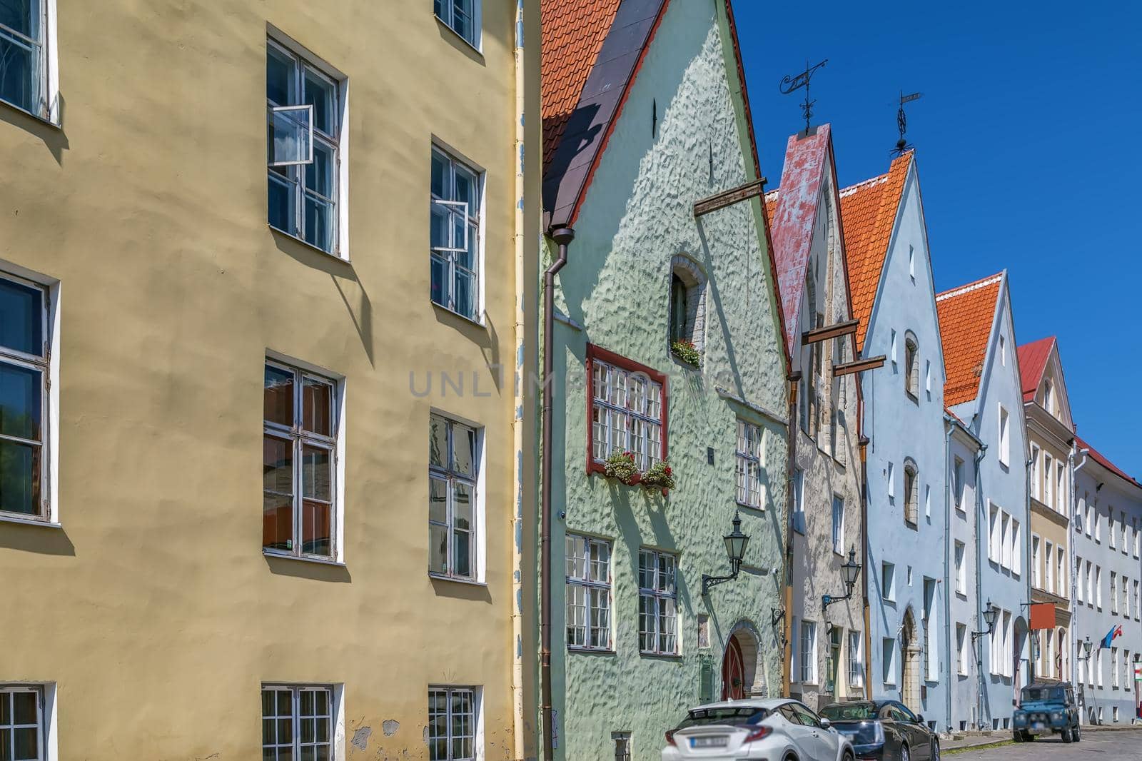 Street in Tallinn, Estonia by borisb17