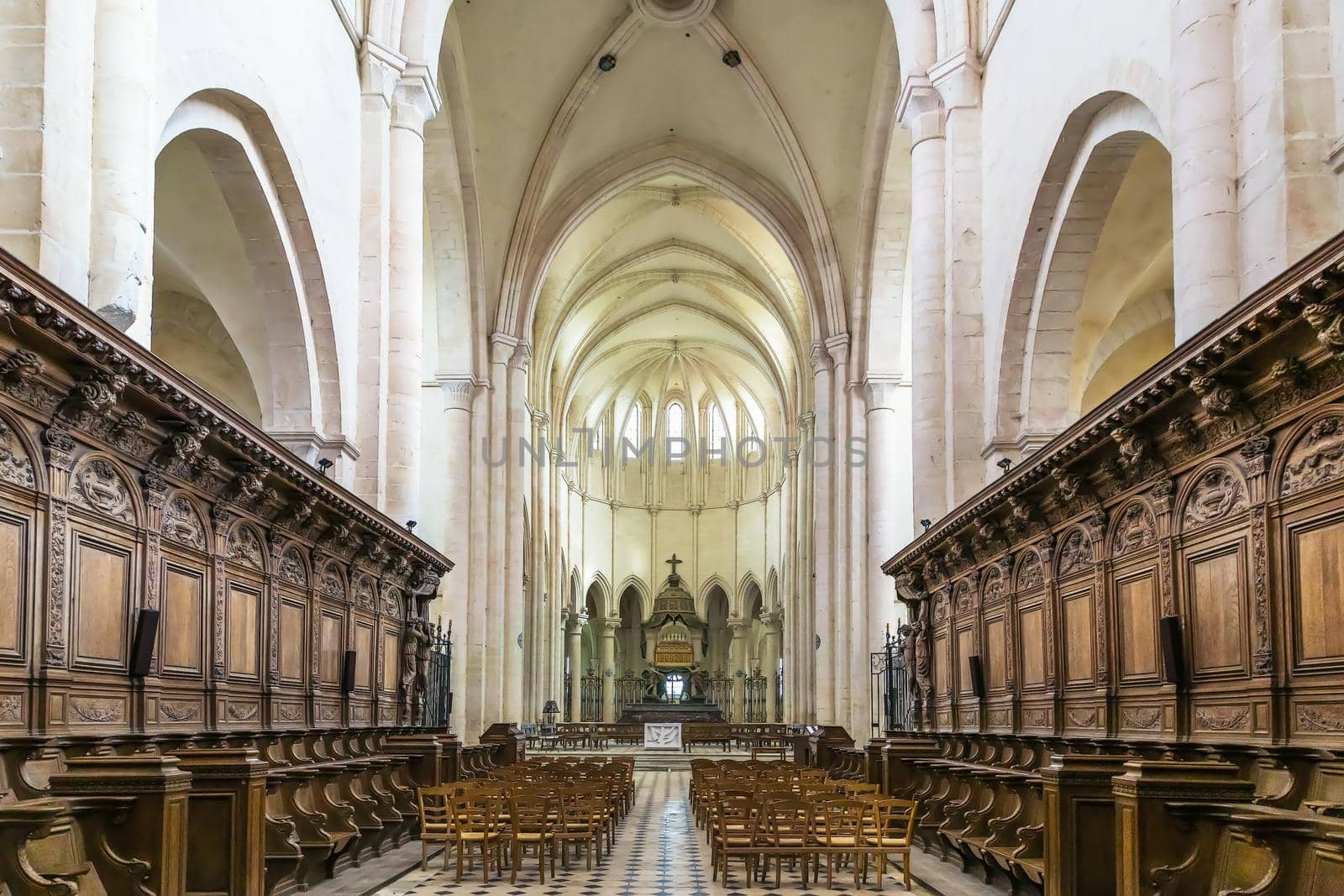 Pontigny Abbey, France by borisb17