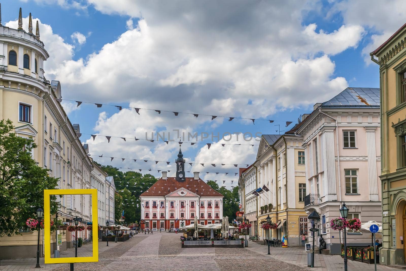 View of Tartu, Estonia by borisb17