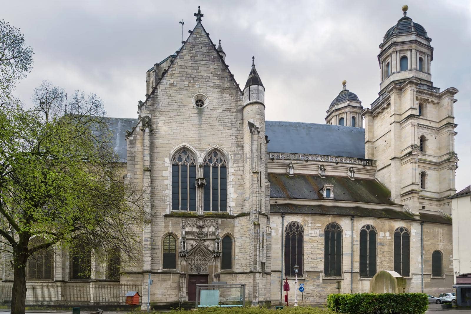 Saint Michel Church from 16 century in Dijon, France.
