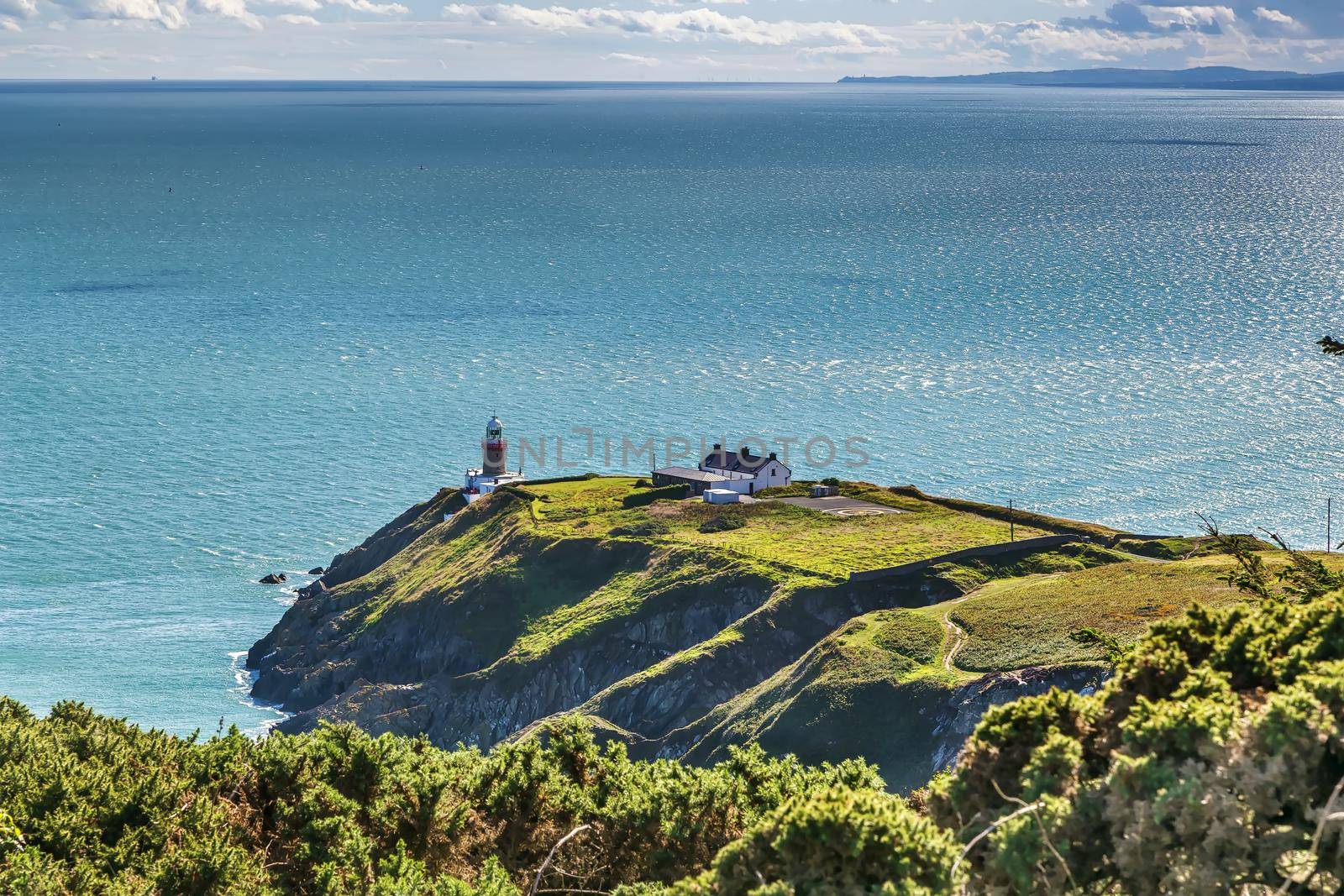 Baily Lighthouse, Howth, Ireland by borisb17