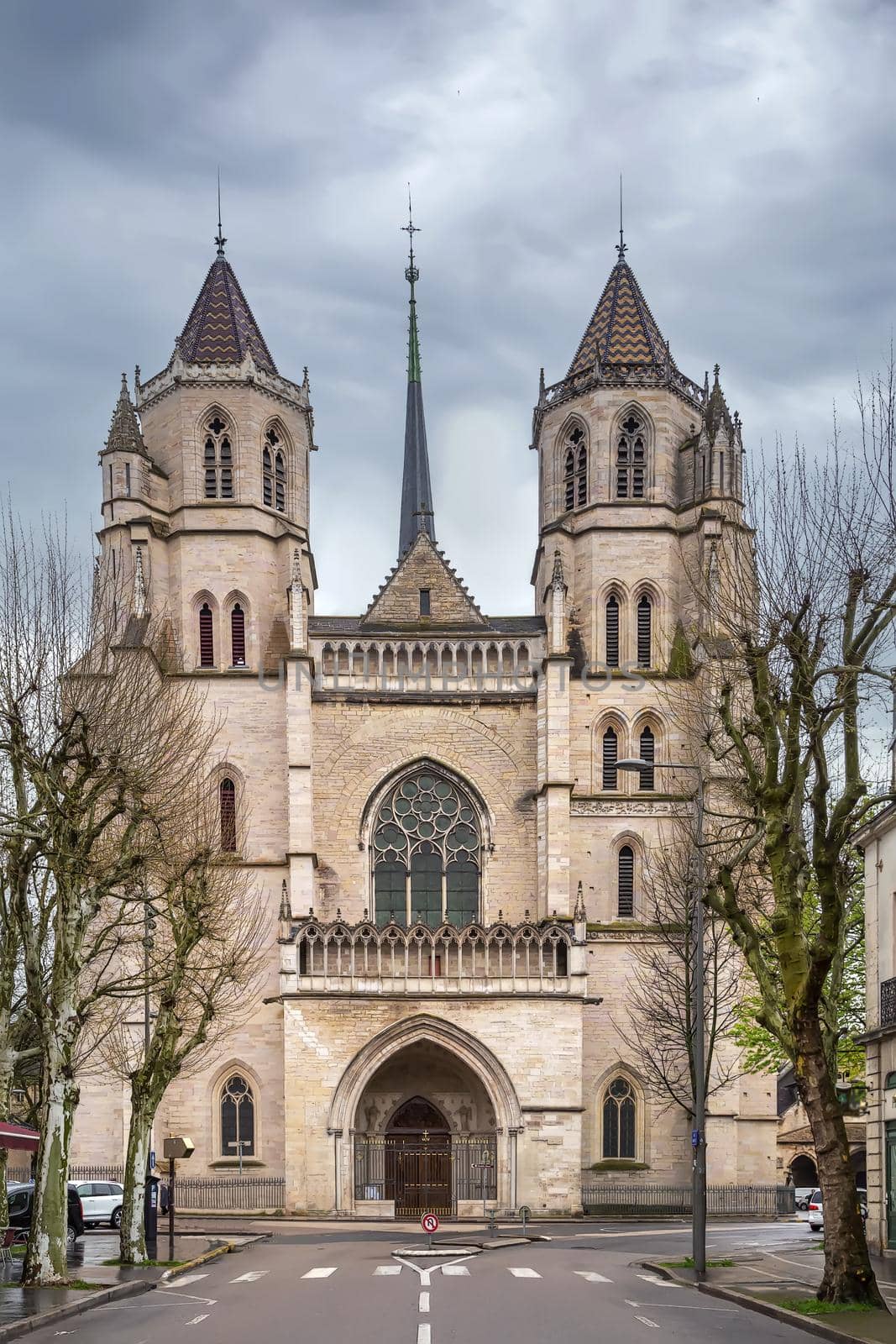 Dijon Cathedral, or Cathedral of Saint Benignus of Dijon is a Roman Catholic church located in the town of Dijon, Burgundy, France