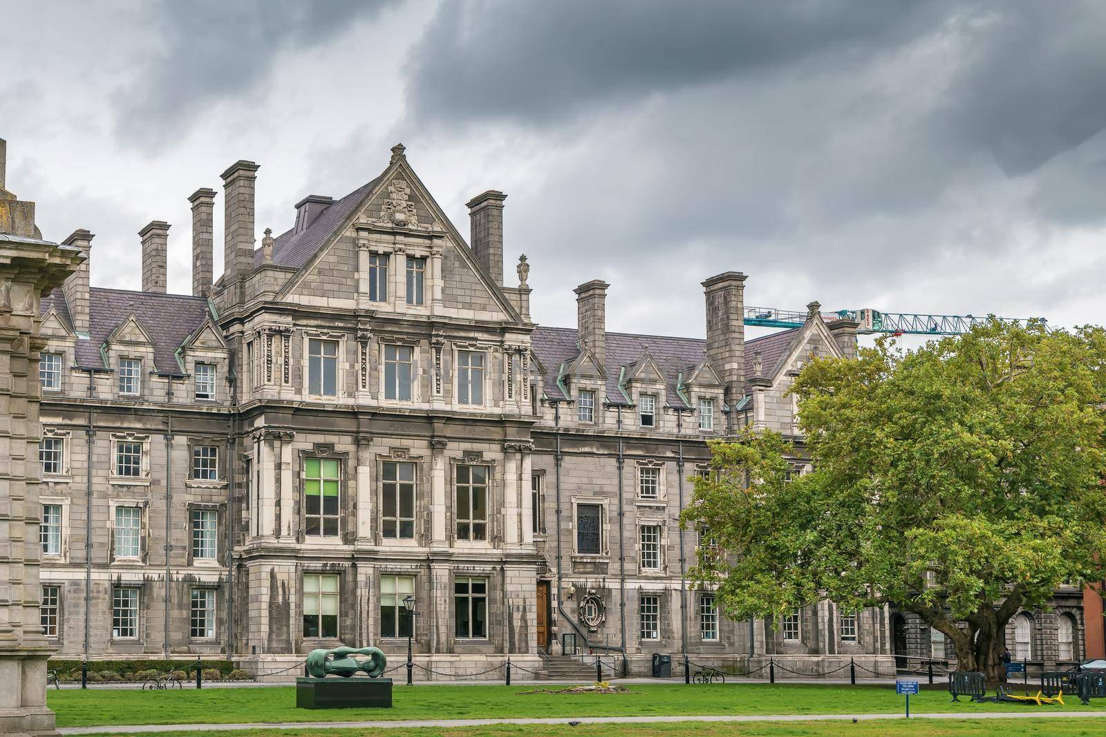 Graduates Memorial Building is a neo-Gothic Victorian building, in Trinity College Dublin, Ireland