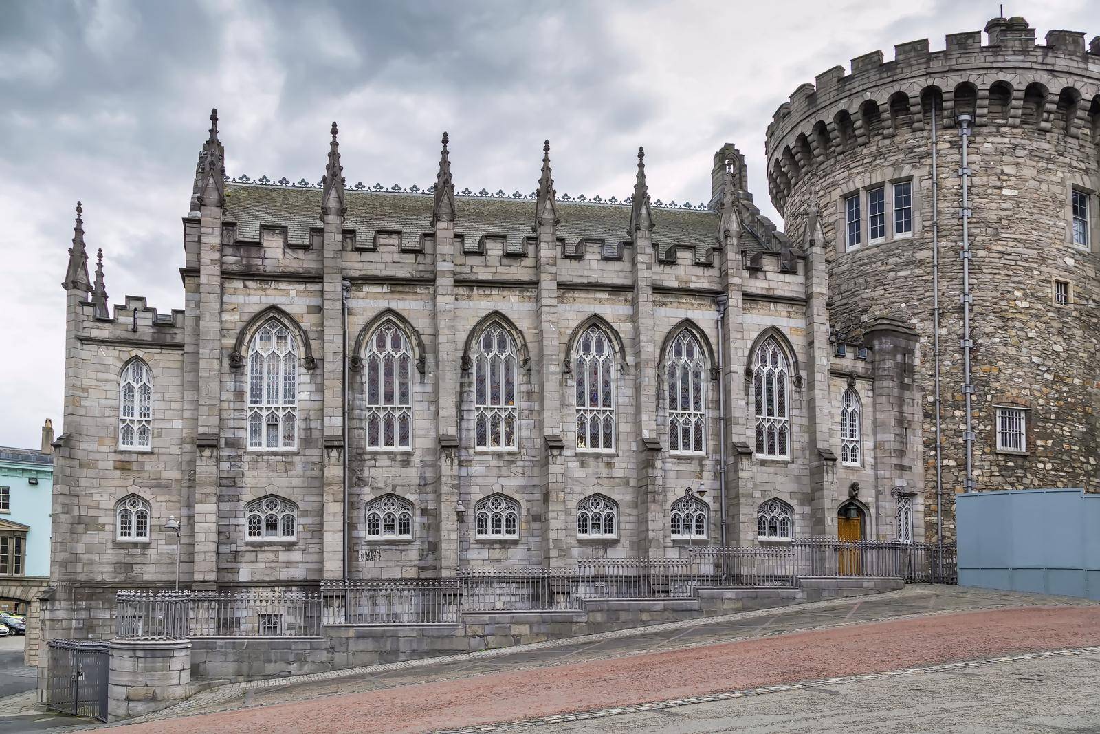 Record Tower and Chapel Royal in Dublin castle, Ireland