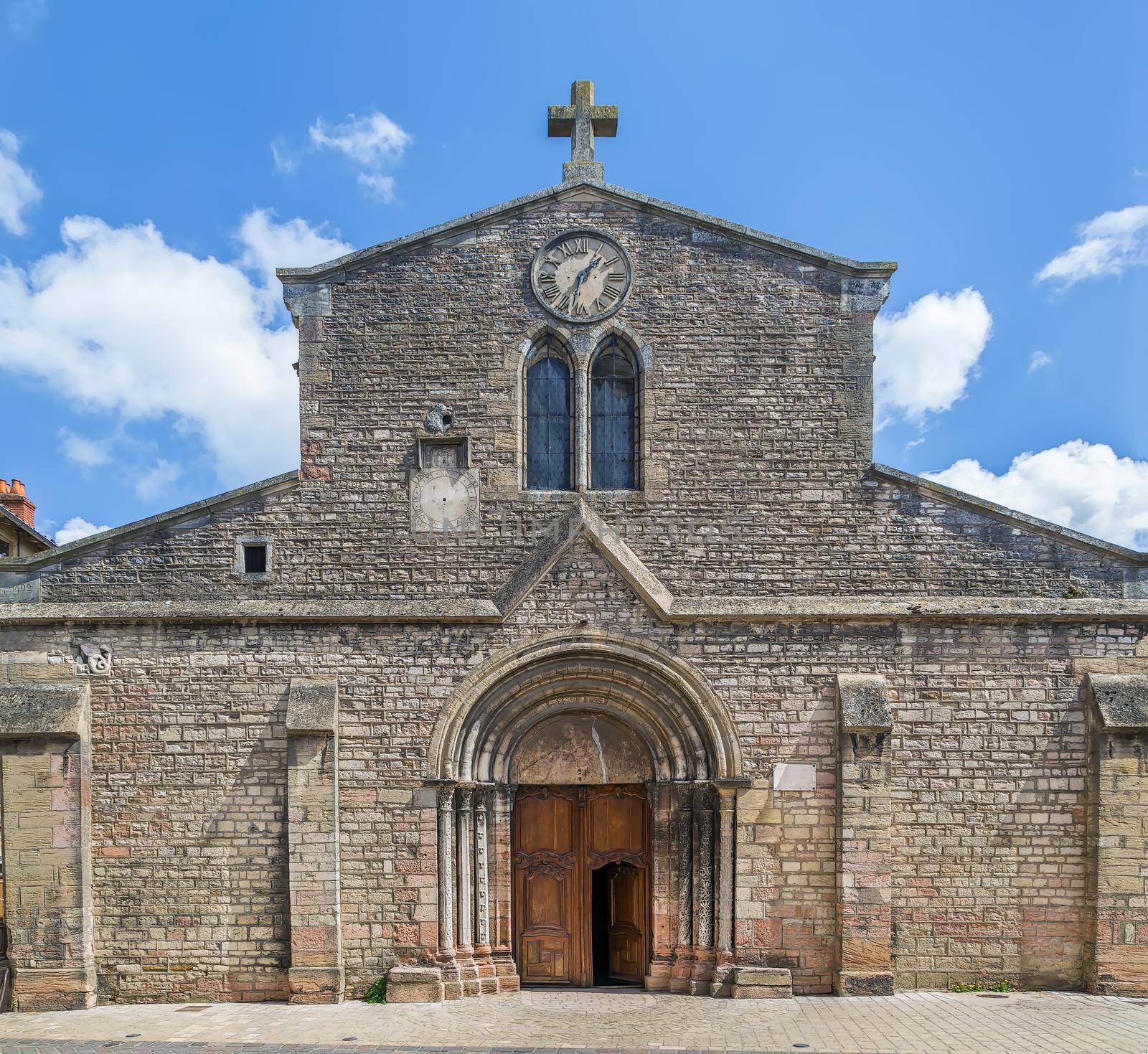 Saint Madeleine Church, Tournus, France by borisb17