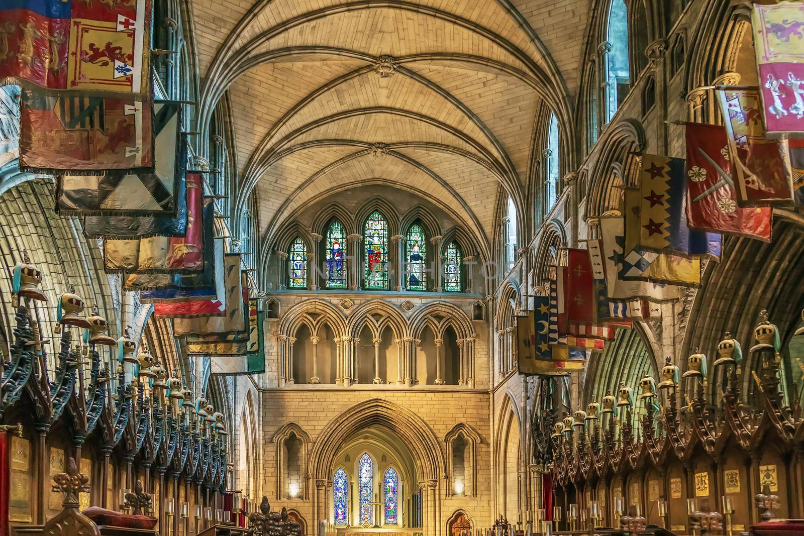 St Patrick's Cathedral, Dublin, Ireland by borisb17