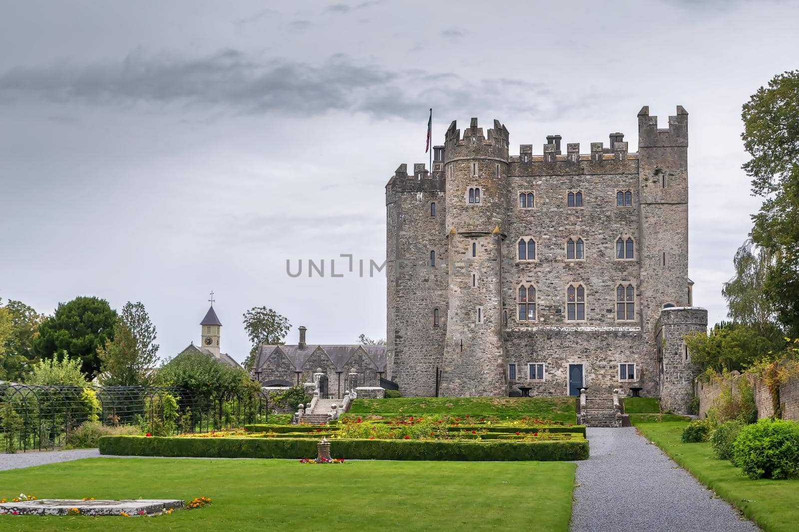 Kilkea Castle, Ireland by borisb17