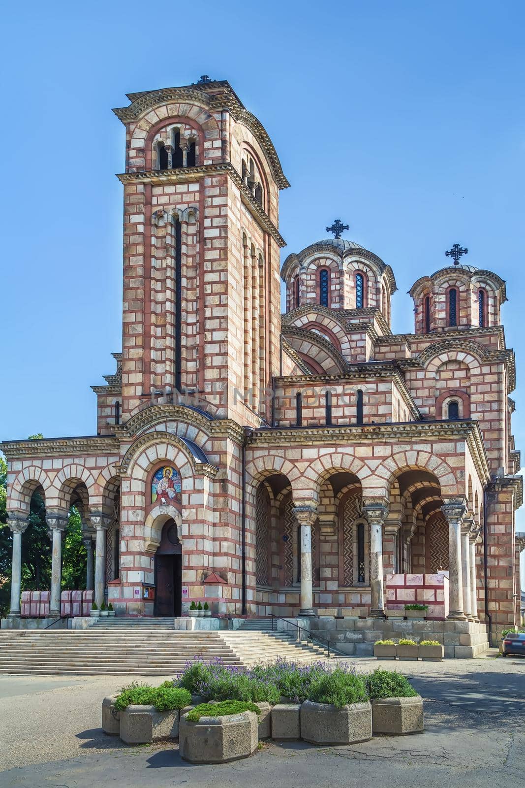 Church of St. Mark is a Serbian Orthodox church located in the Tasmajdan park in Belgrade, Serbia