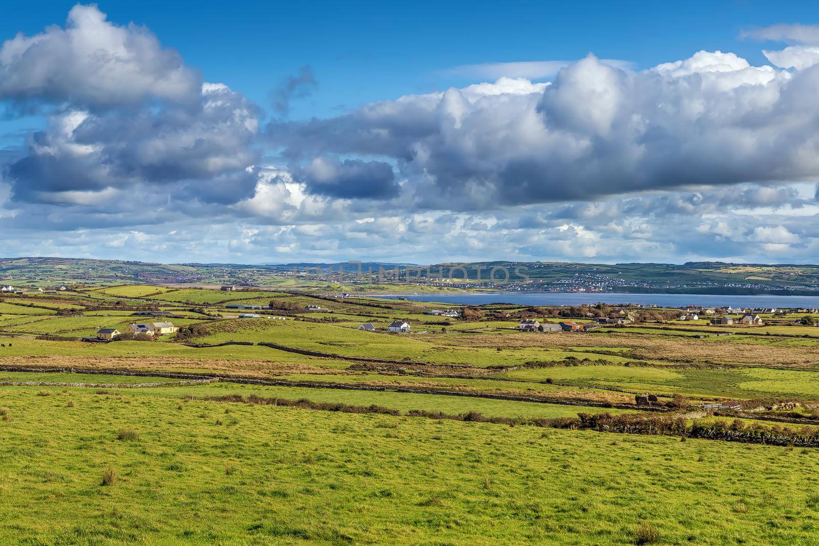 Landscape with Atlantic Ocean Bay, Ireland by borisb17