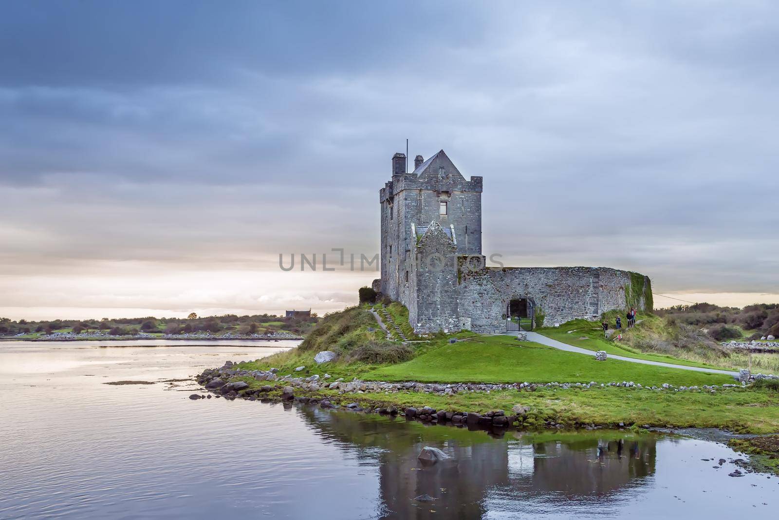 Dunguaire Castle is a 16th-century tower house on the southeastern shore of Galway Bay in County Galway, Ireland