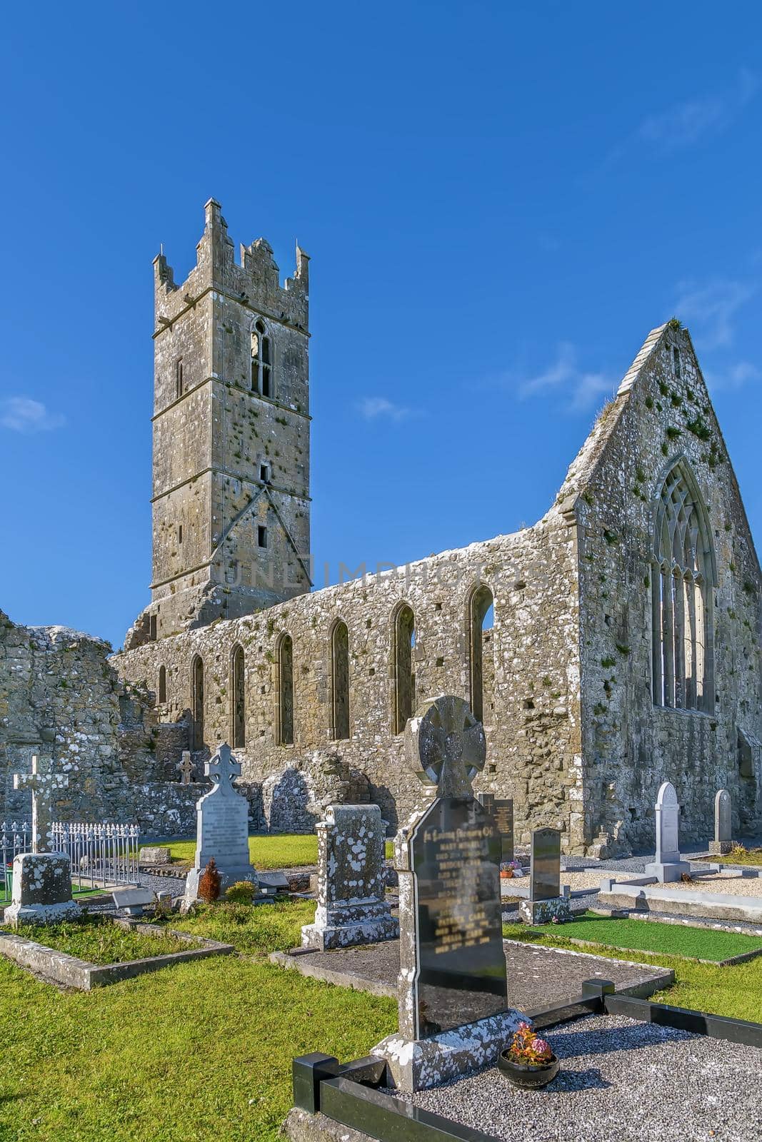 Claregalway Friary is a medieval Franciscan abbey located in the town of Claregalway, County Galway, Ireland.