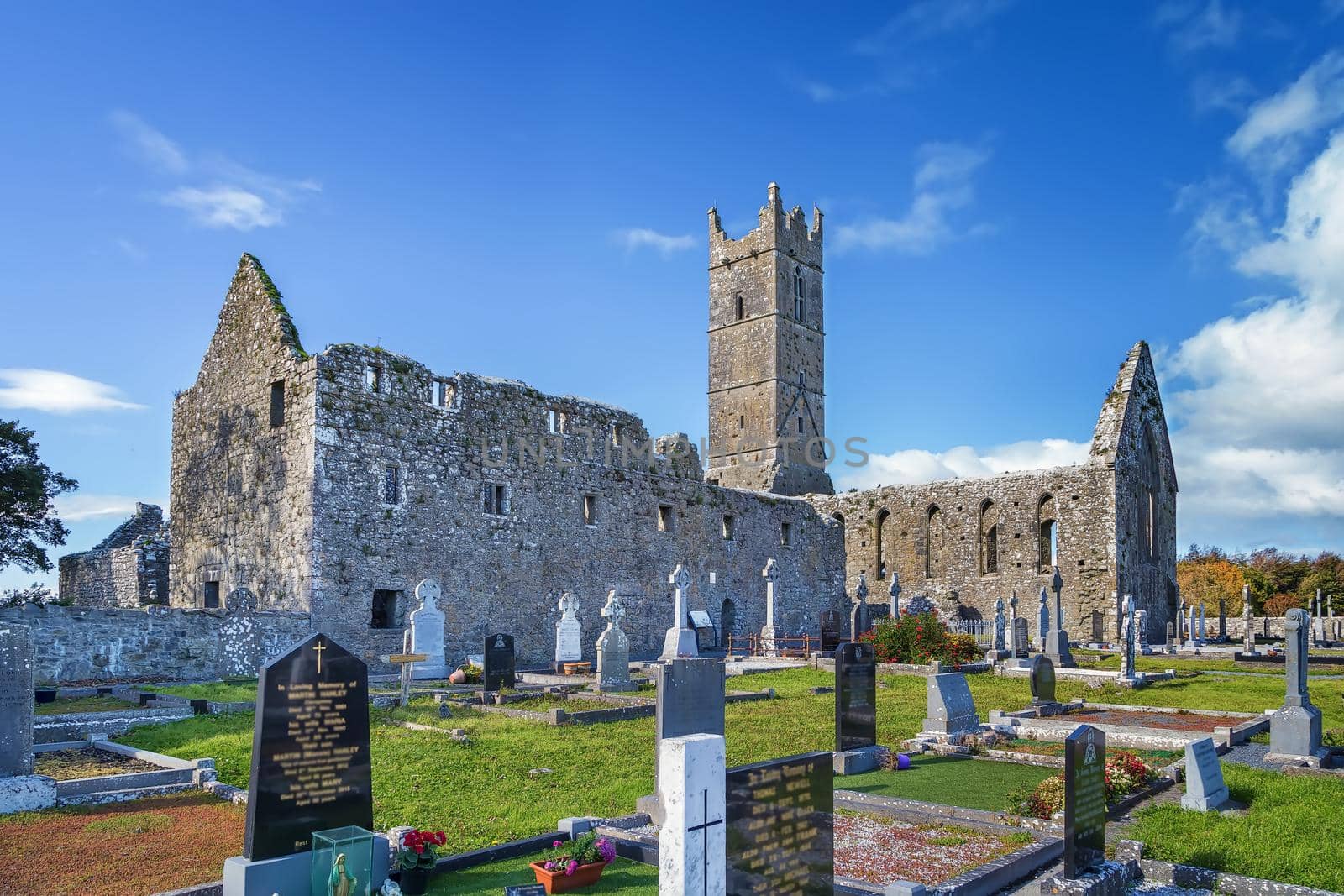 Claregalway Friary is a medieval Franciscan abbey located in the town of Claregalway, County Galway, Ireland.