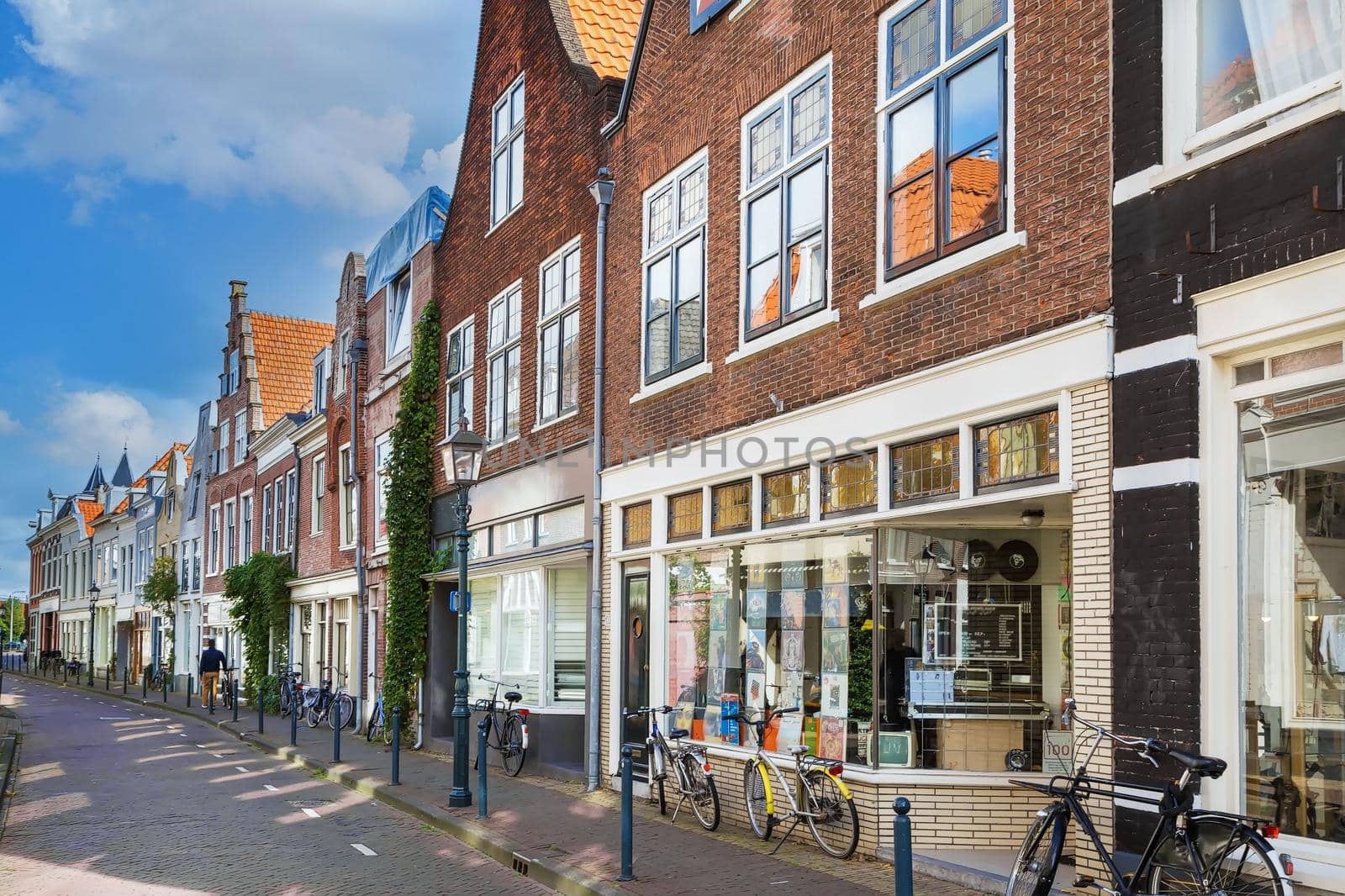 Street in Haarlem, Netherlandsм by borisb17