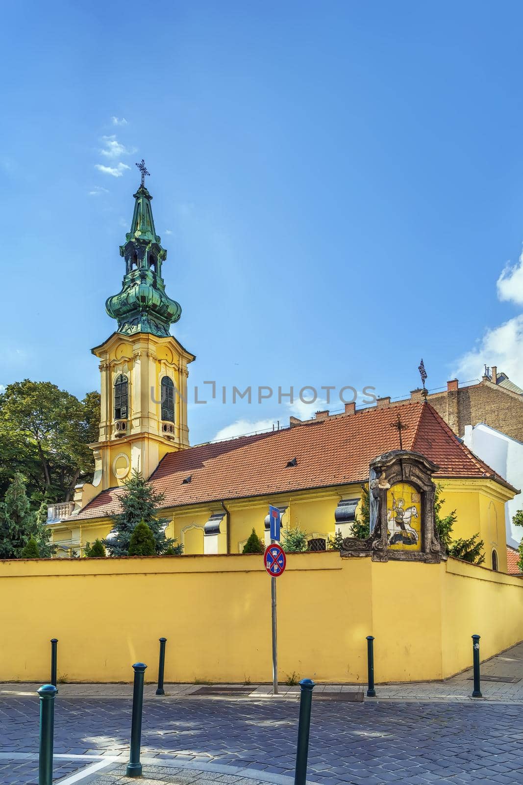 Saint George Church, Budapest, Hungary by borisb17