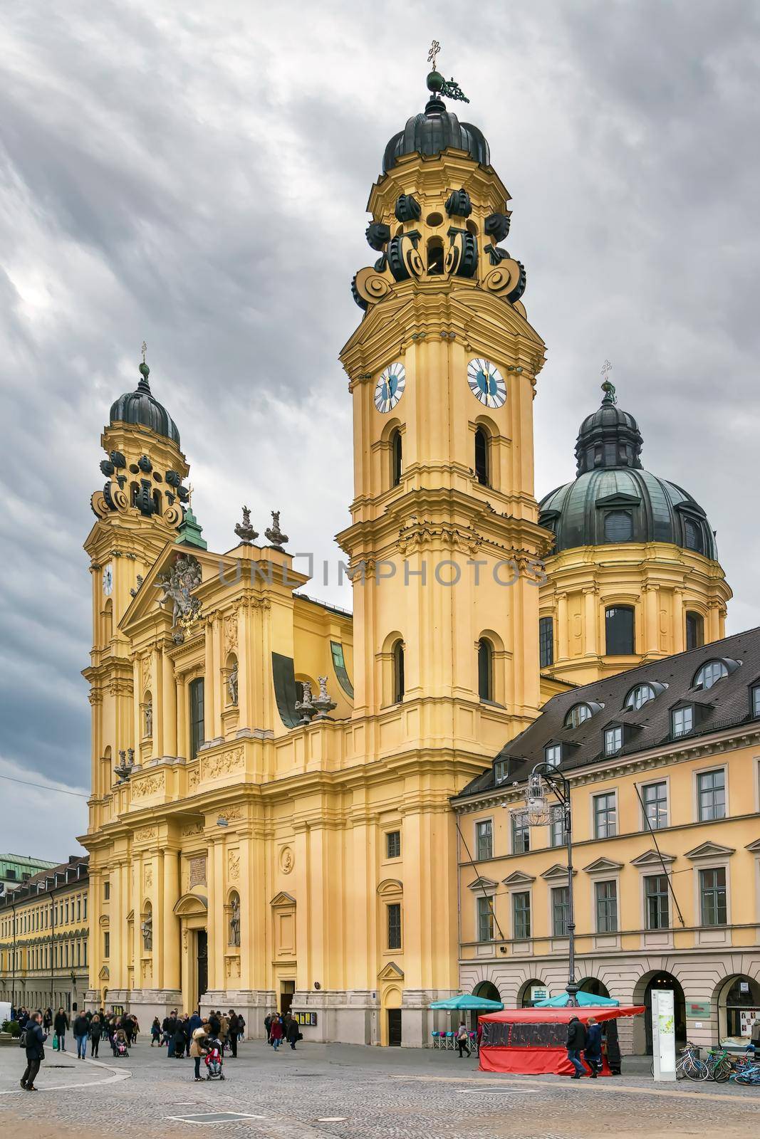  Theatine Church of St. Cajetan is a Catholic church in Munich, Germany. Built from 1663 to 1690