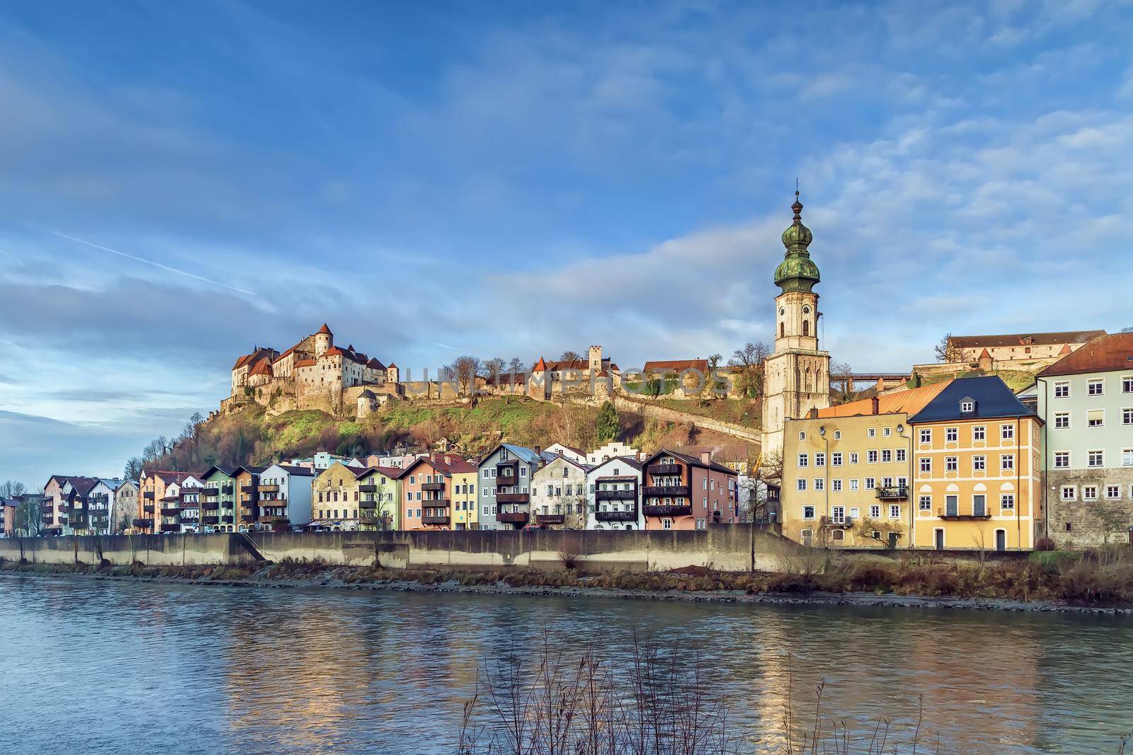 View of Burghausen, Germany by borisb17