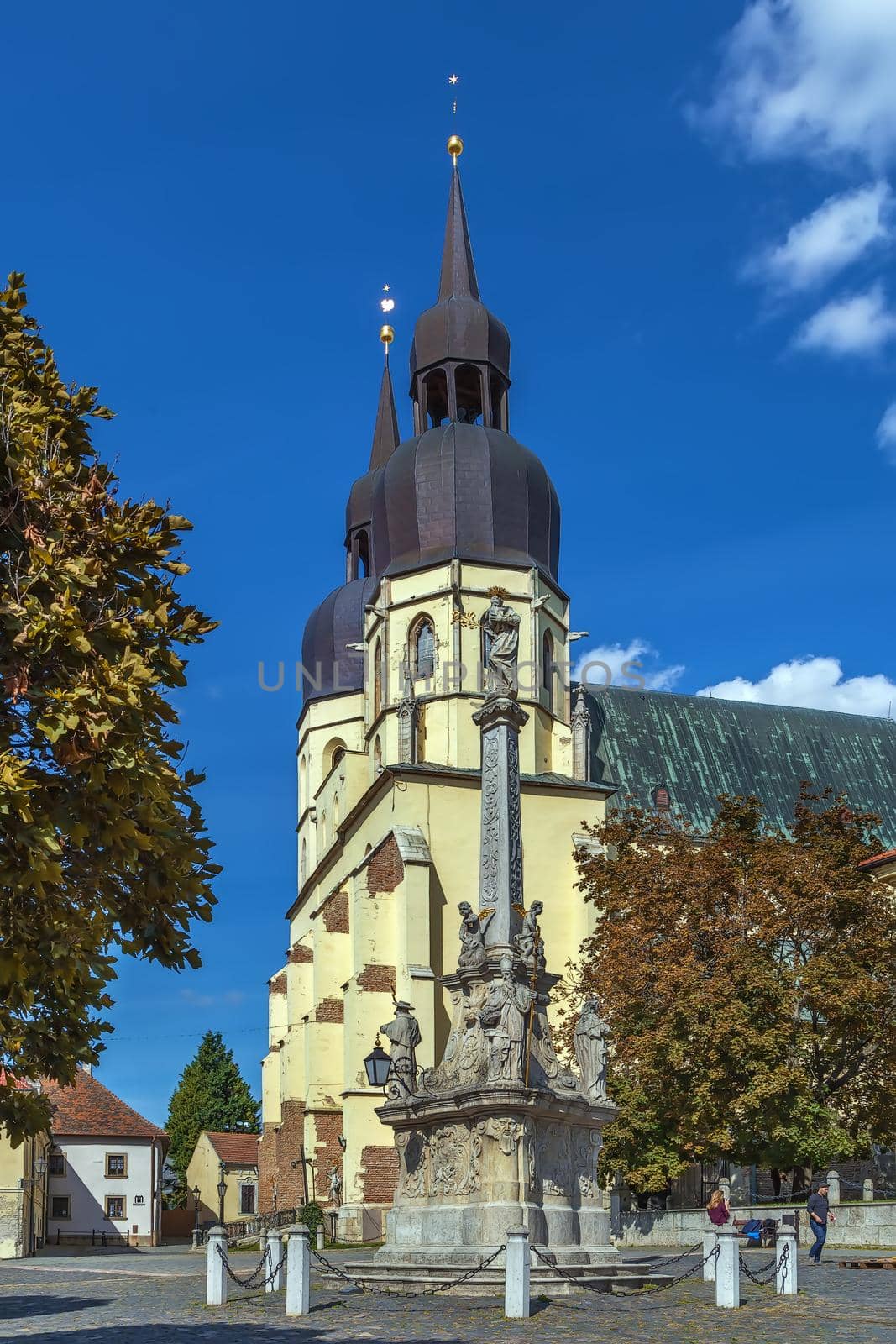 Saint Nicolas Church is a Gothic cathedral in Trnava, Slovakia. It was built between 1380 and 1421