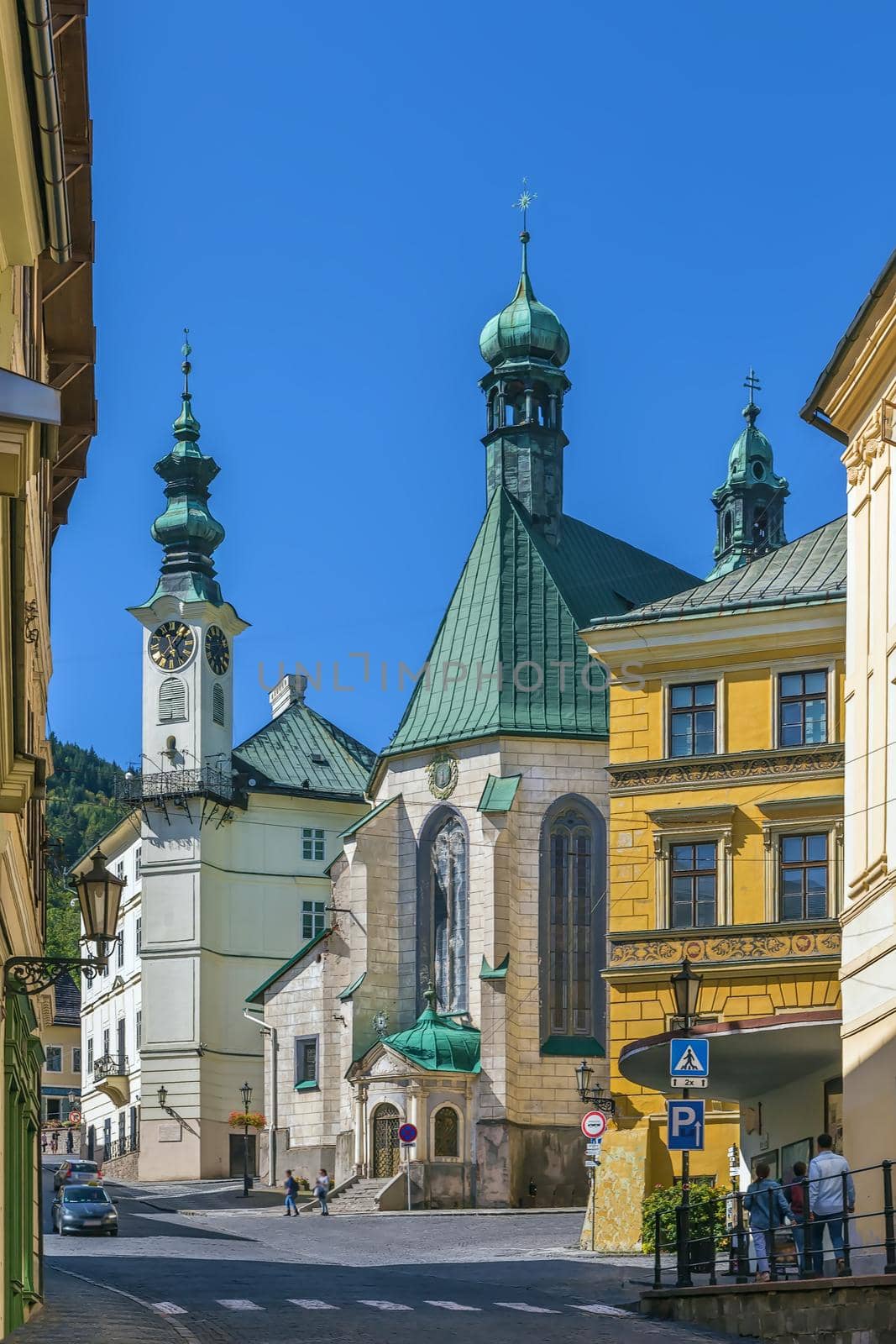 St. Catherine's Church is a Late Gothic church in Banska Stiavnica, Slovakia