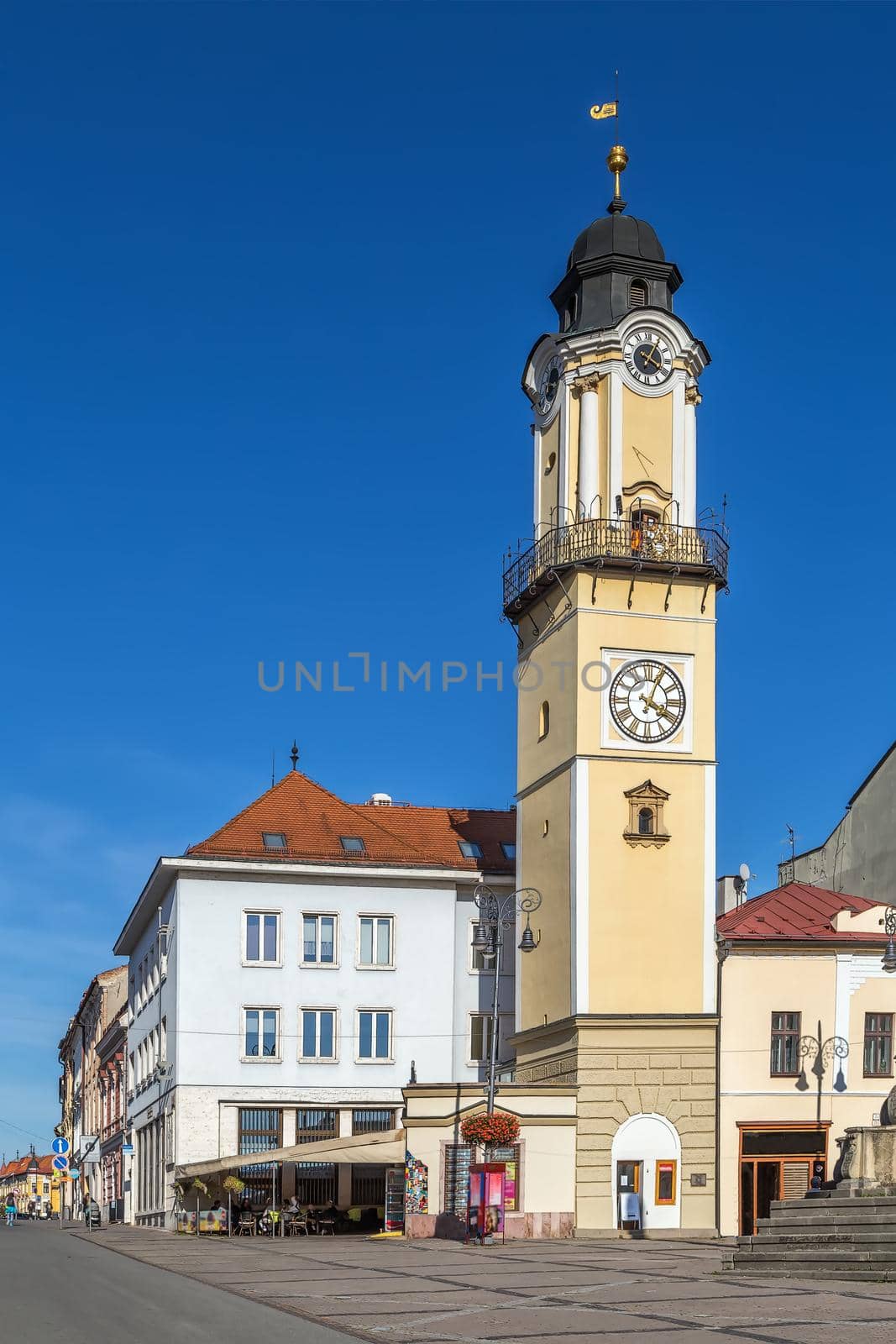 Clock tower, Banska Bystrica, Slovakia by borisb17