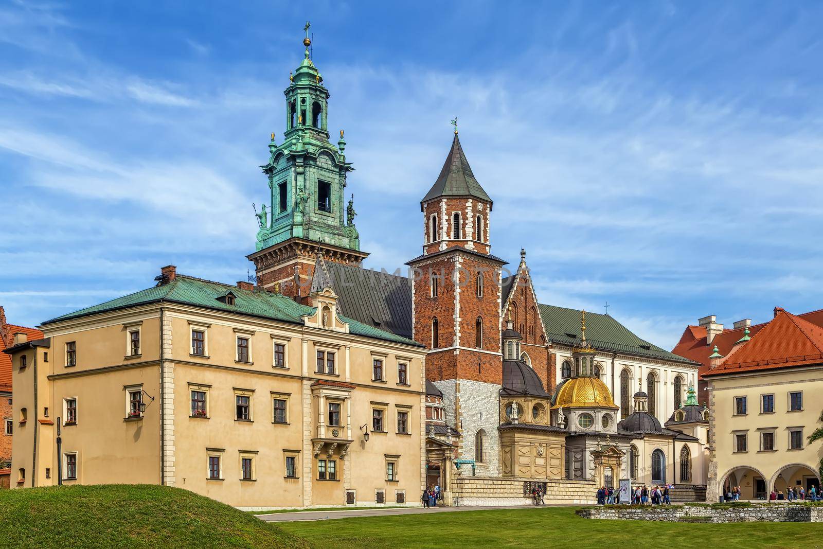 Wawel Cathedral, Krakow, Poland by borisb17
