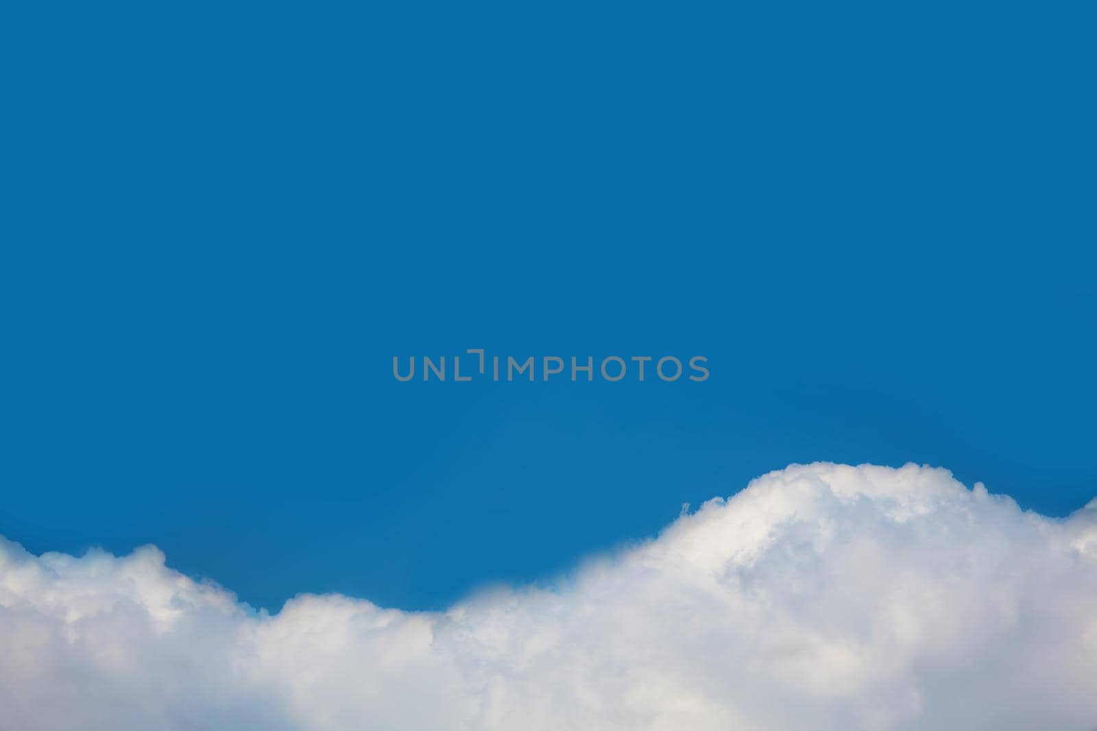 Background blue sky with white cloud.