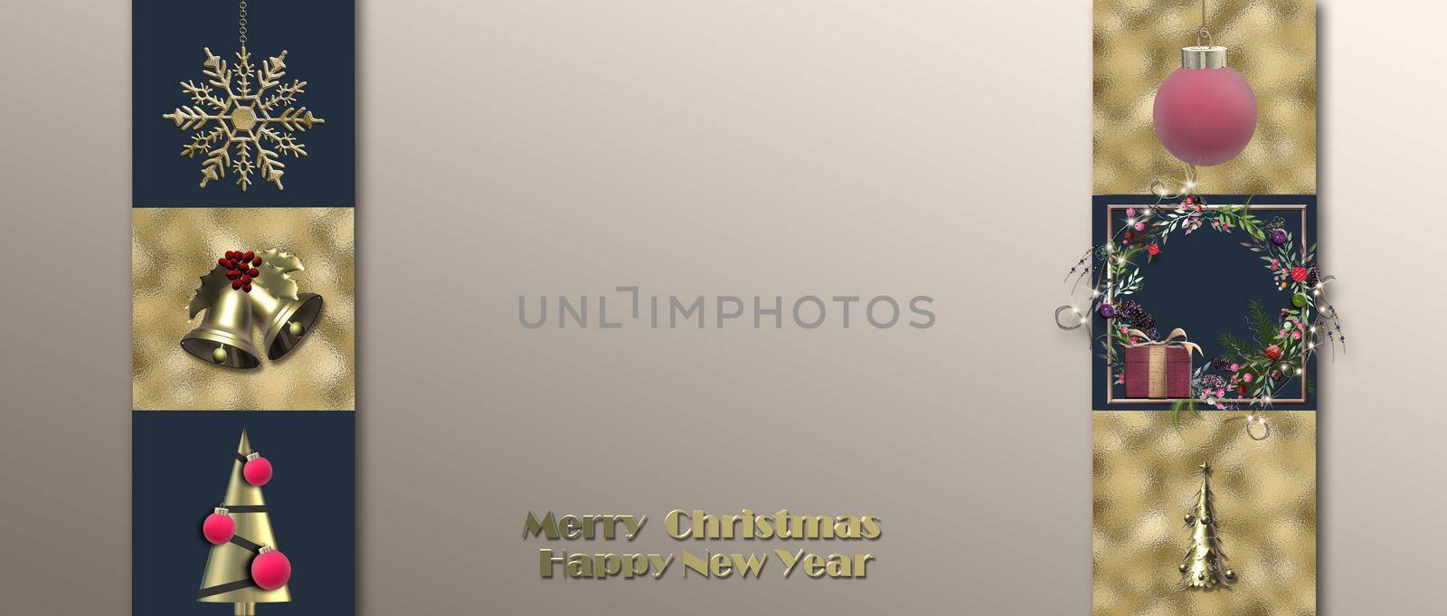 Christmas holiday card by NelliPolk