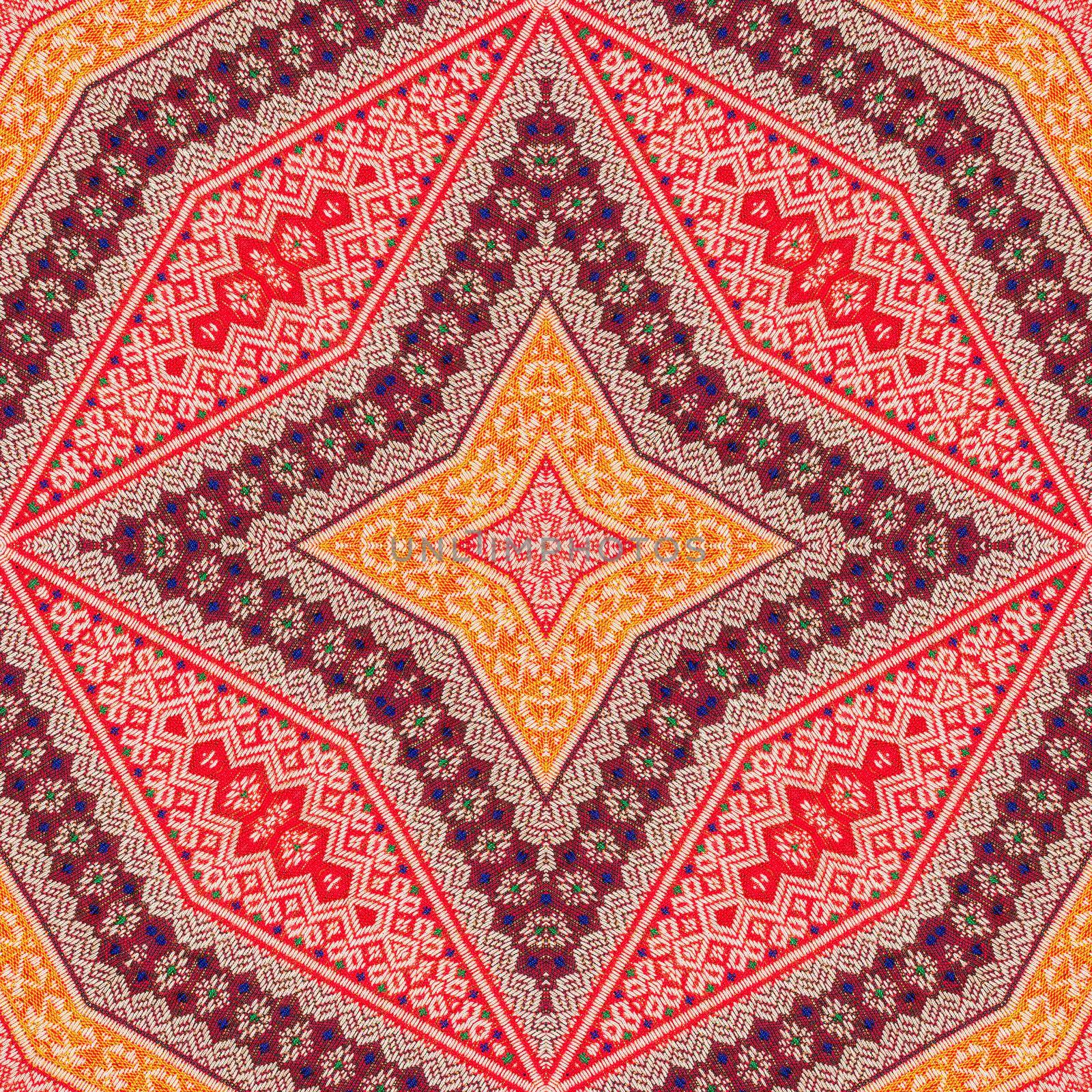 Colorful abstract kaleidoscope or endless pattern for background used.