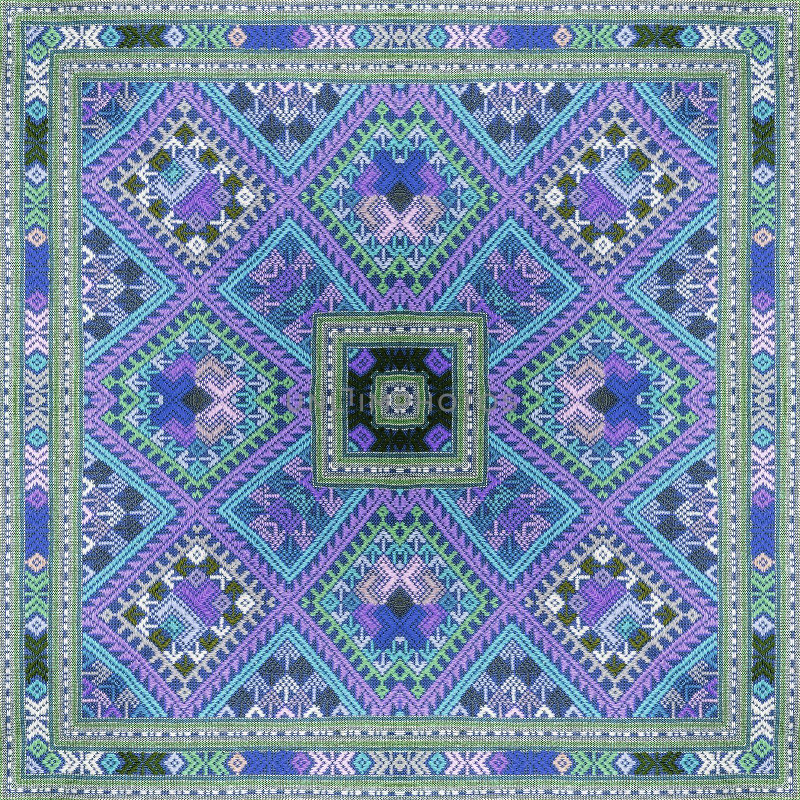 Colorful abstract kaleidoscope or endless pattern for background used.