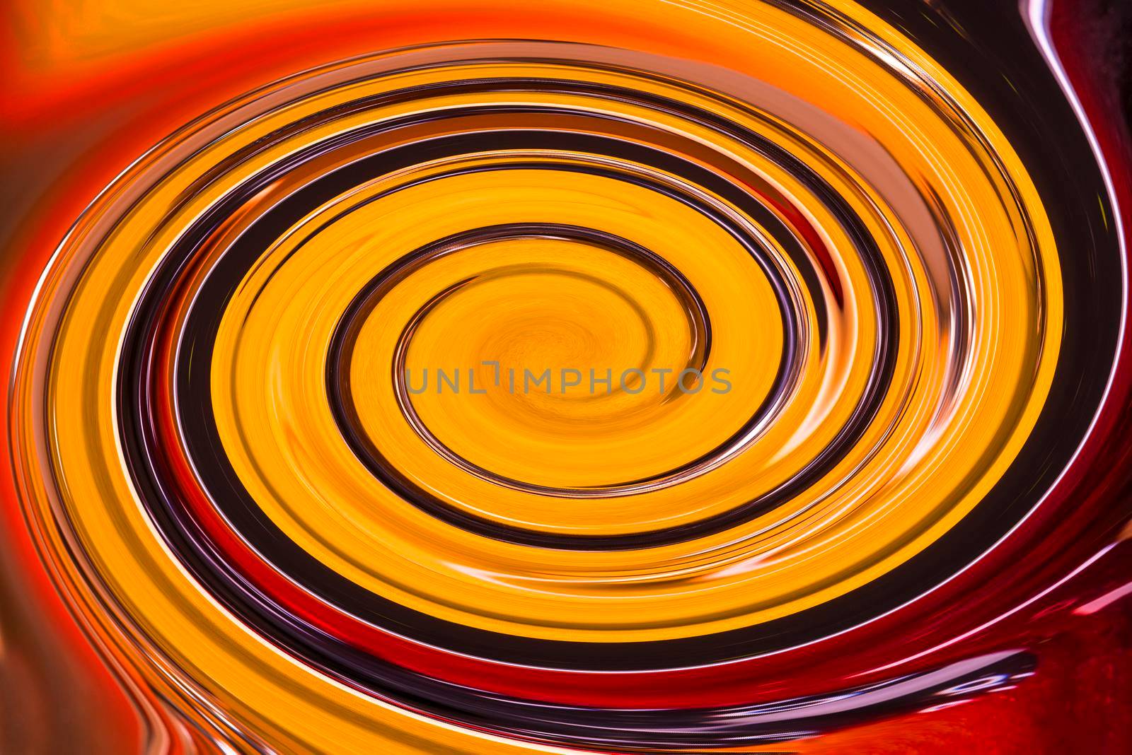 colorful spiral in sunburst by Jochen