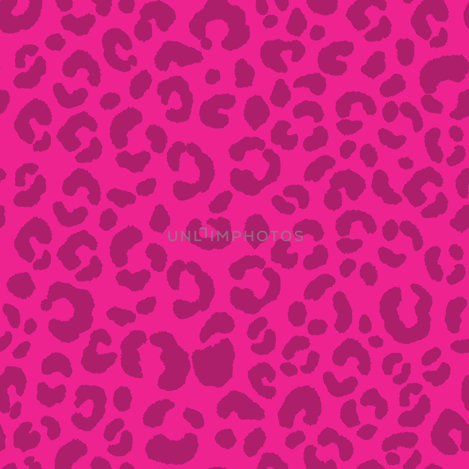 Abstract modern leopard seamless pattern. Animals trendy background. Pink decorative vector illustration for print, card, postcard, fabric, textile. Modern ornament of stylized skin by allaku