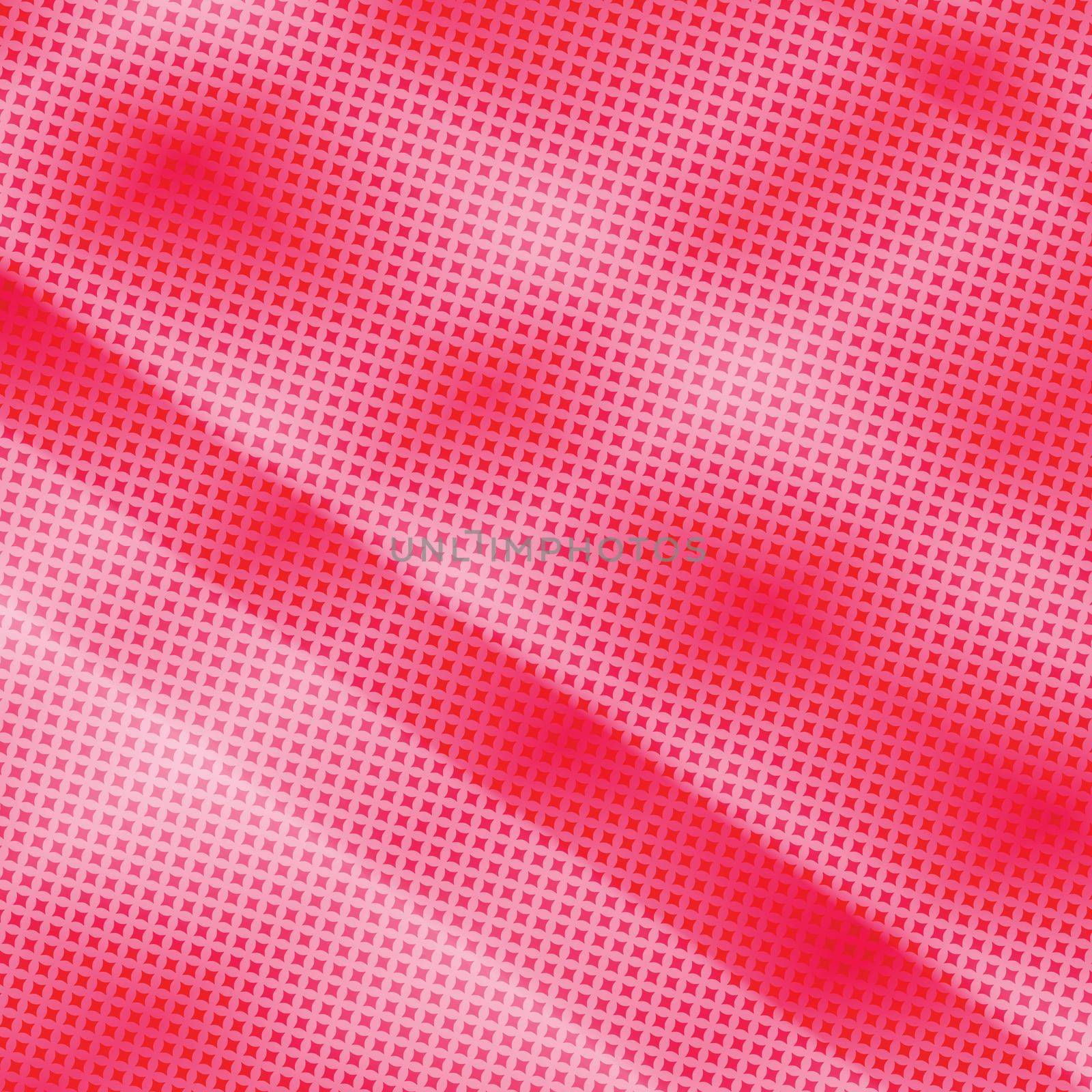 90-s style. Creative illustration in halftone style with pink gradient. Abstract colorful geometric background. Pattern for wallpaper, web page, textures by allaku