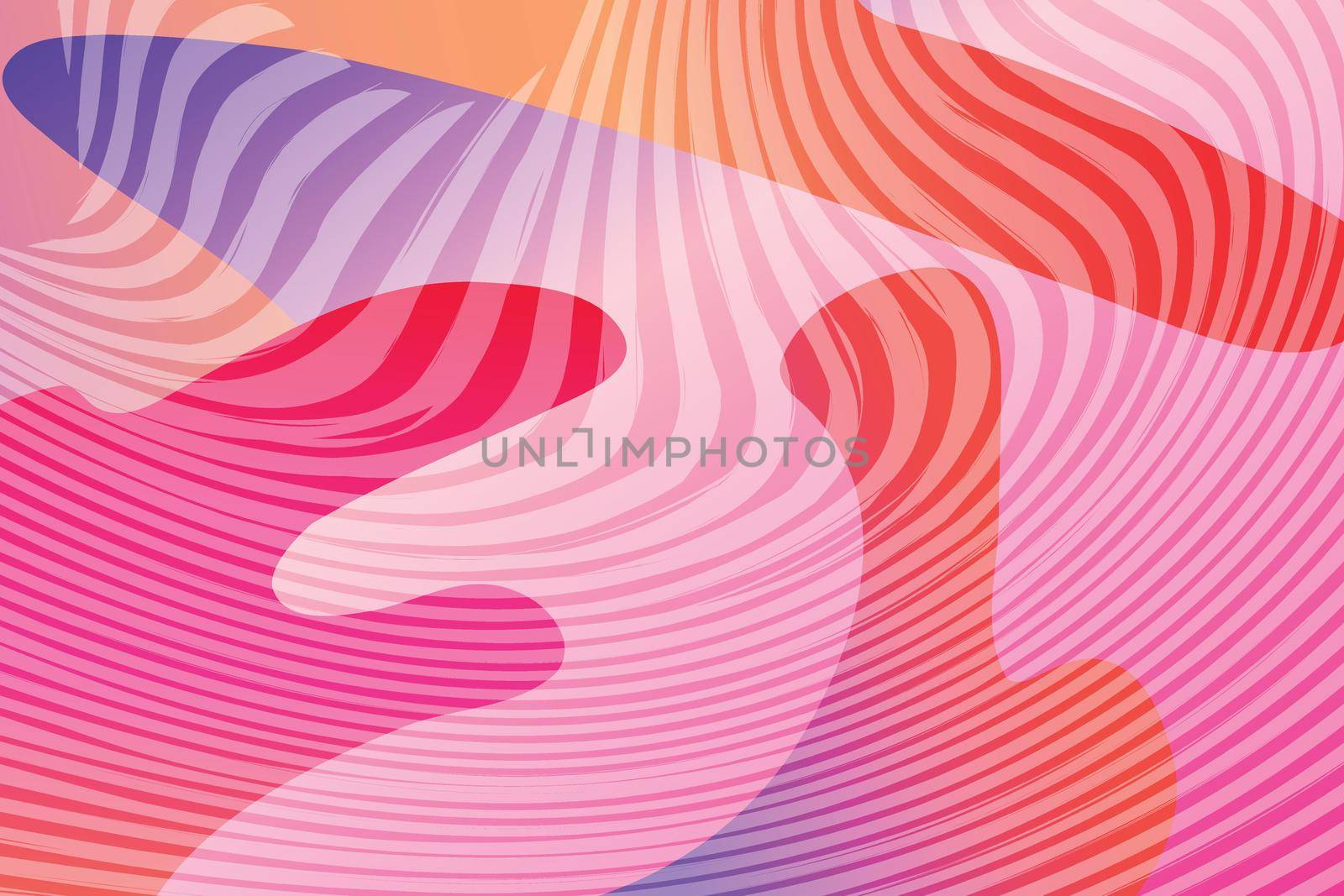 Abstract background with colorful fluid shapes, gradient waves, geometric lines, dynamical forms. Design for poster, banner, card. Abstract liquid illustration. 3D paper images with a subtle blend.