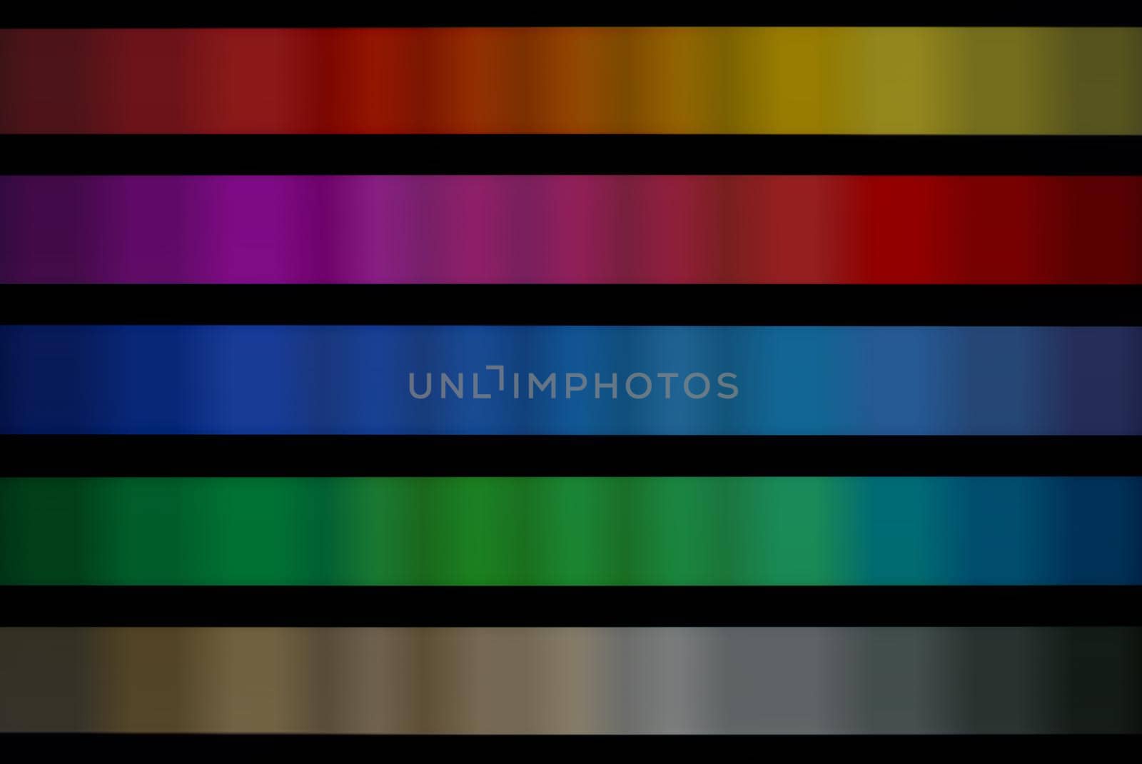 color palette samples on black background