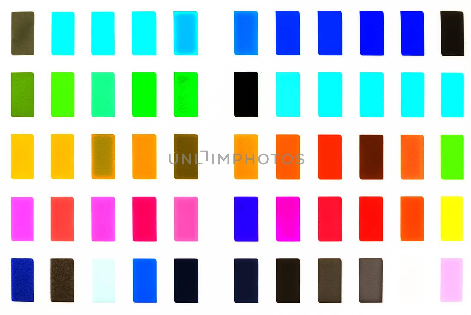 color palette samples on black background by Roberto