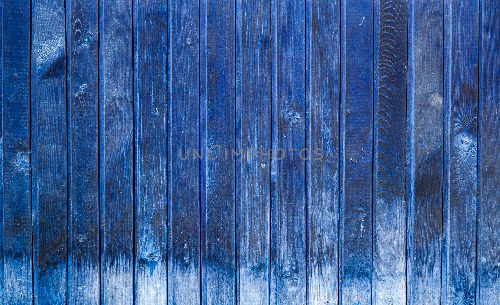 Blue Wood plank texture background