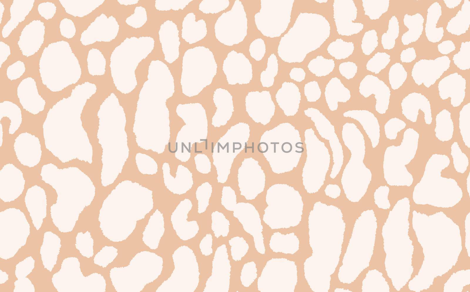 Abstract modern leopard seamless pattern. Animals trendy background. Beige decorative vector stock illustration for print, card, postcard, fabric, textile. Modern ornament of stylized skin.