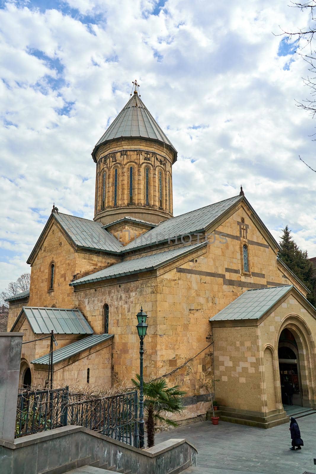 Historic Cathedral Church in Tbilisi. The architecture of the Georgian religion by Try_my_best