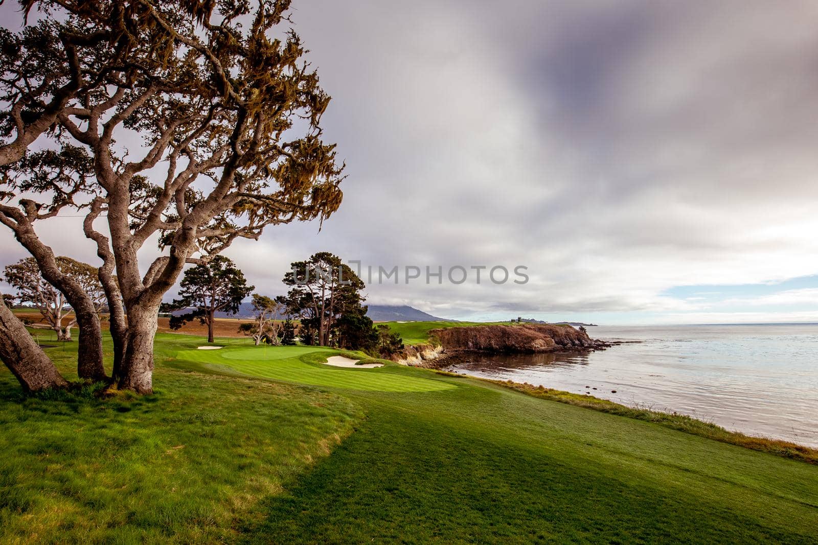 Pebble Beach golf course, Monterey, California, usa by photogolfer