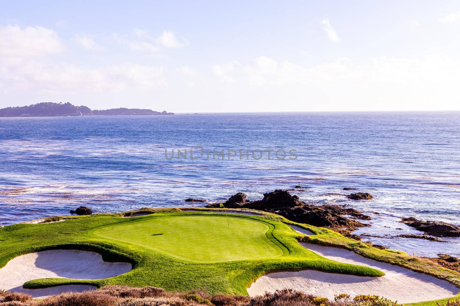 Pebble Beach golf course, Monterey, California, usa