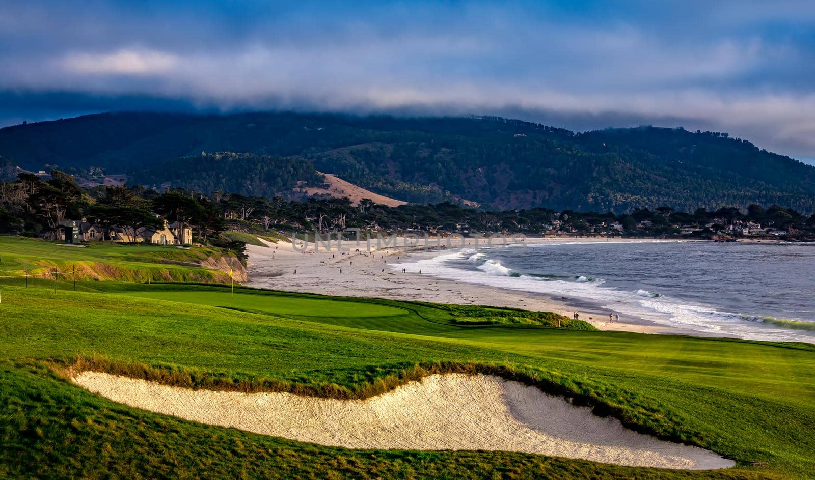 Pebble Beach golf course, Monterey, California, usa by photogolfer